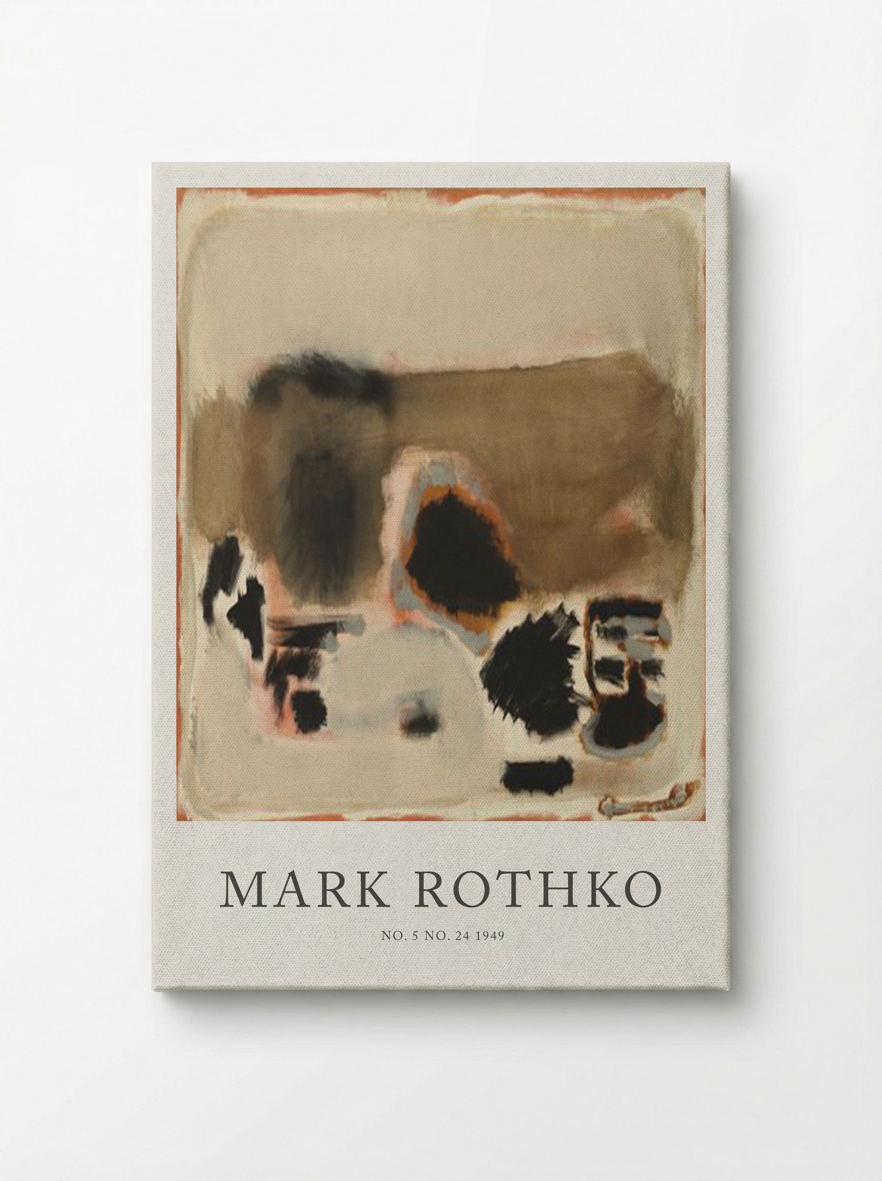 No. 5, No. 24 - Mark Rothko - Canvas