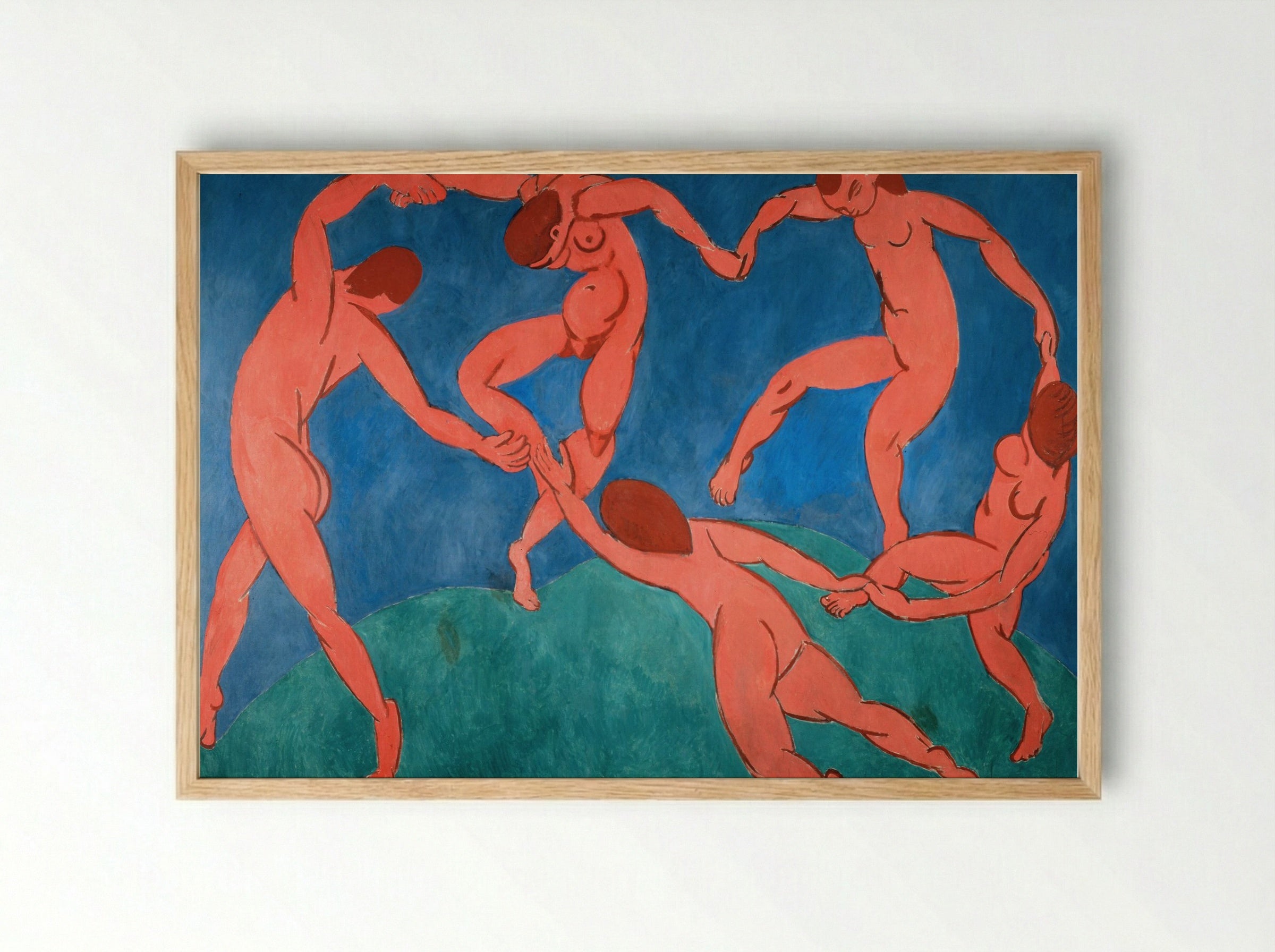 Abstract Composition No. 16 - Henri Matisse - Framed Print Wood