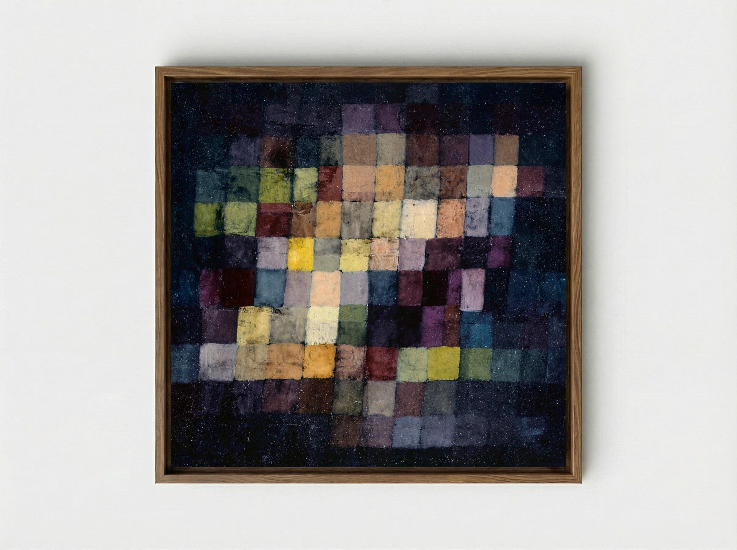 Old Sound - Paul Klee - Framed Canvas Wood