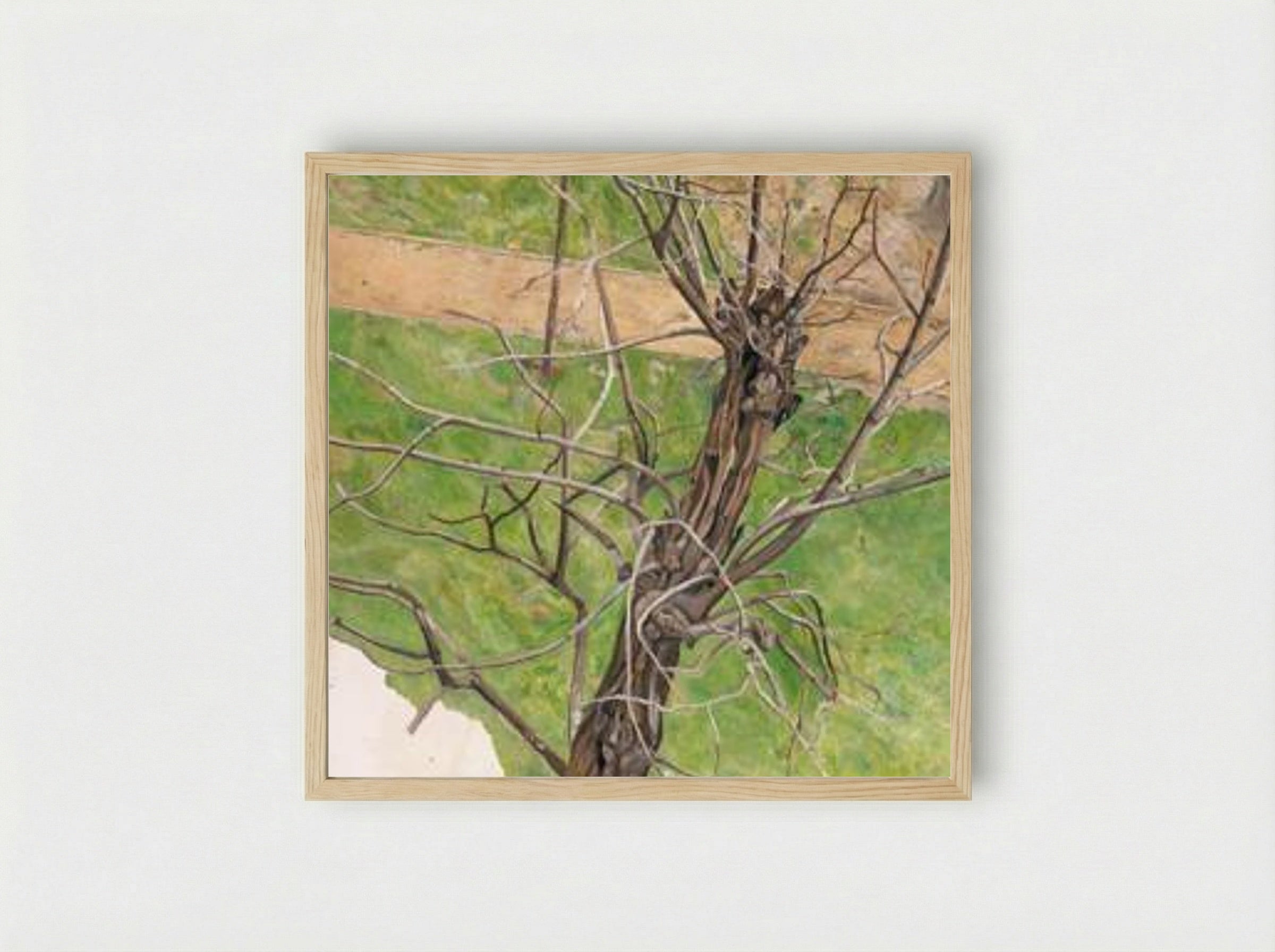 Acacia - Lucian Freud - Framed Print Wood