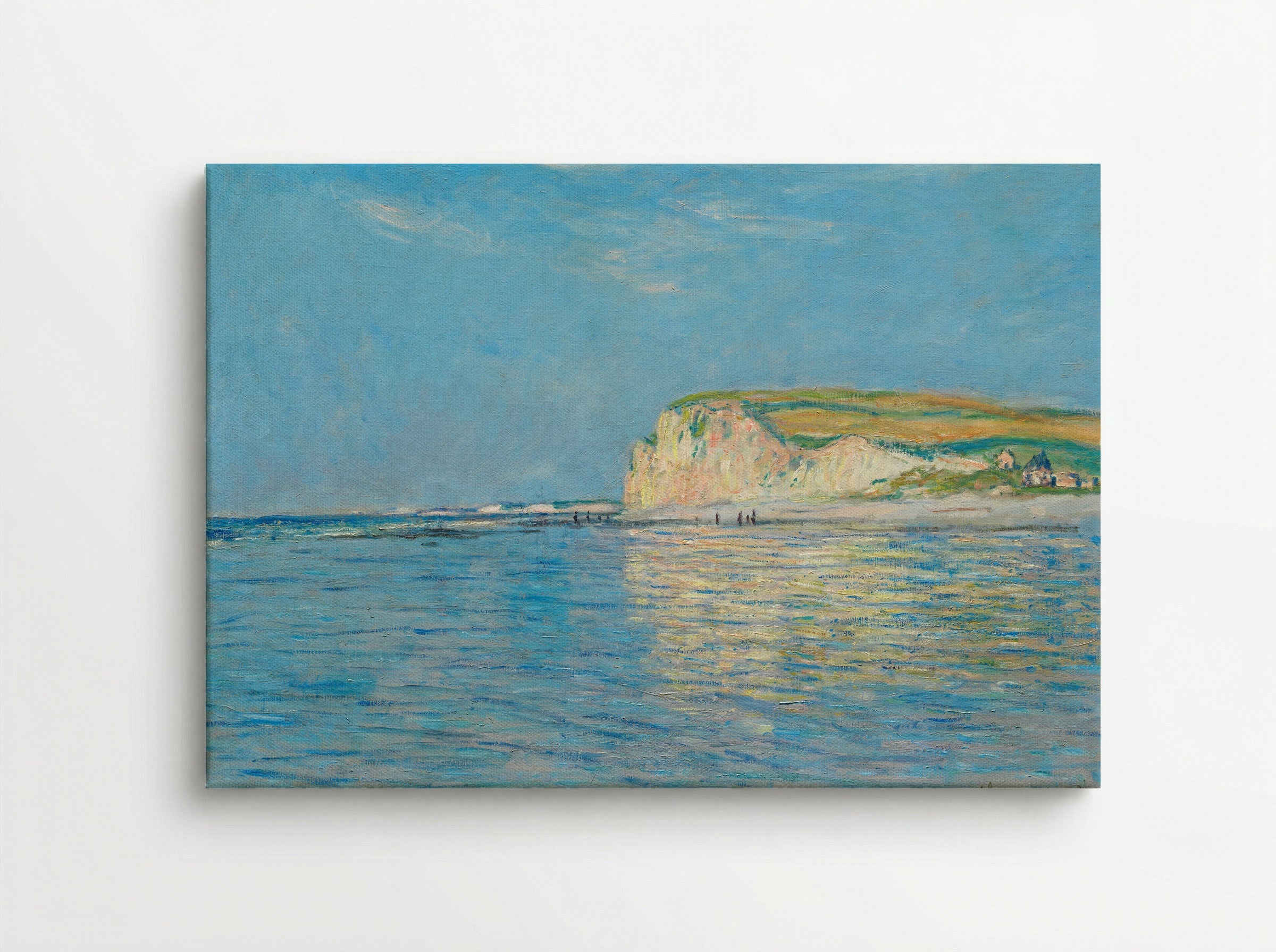 Low Tide at Pourville, near Dieppe - Claude Monet - Canvas