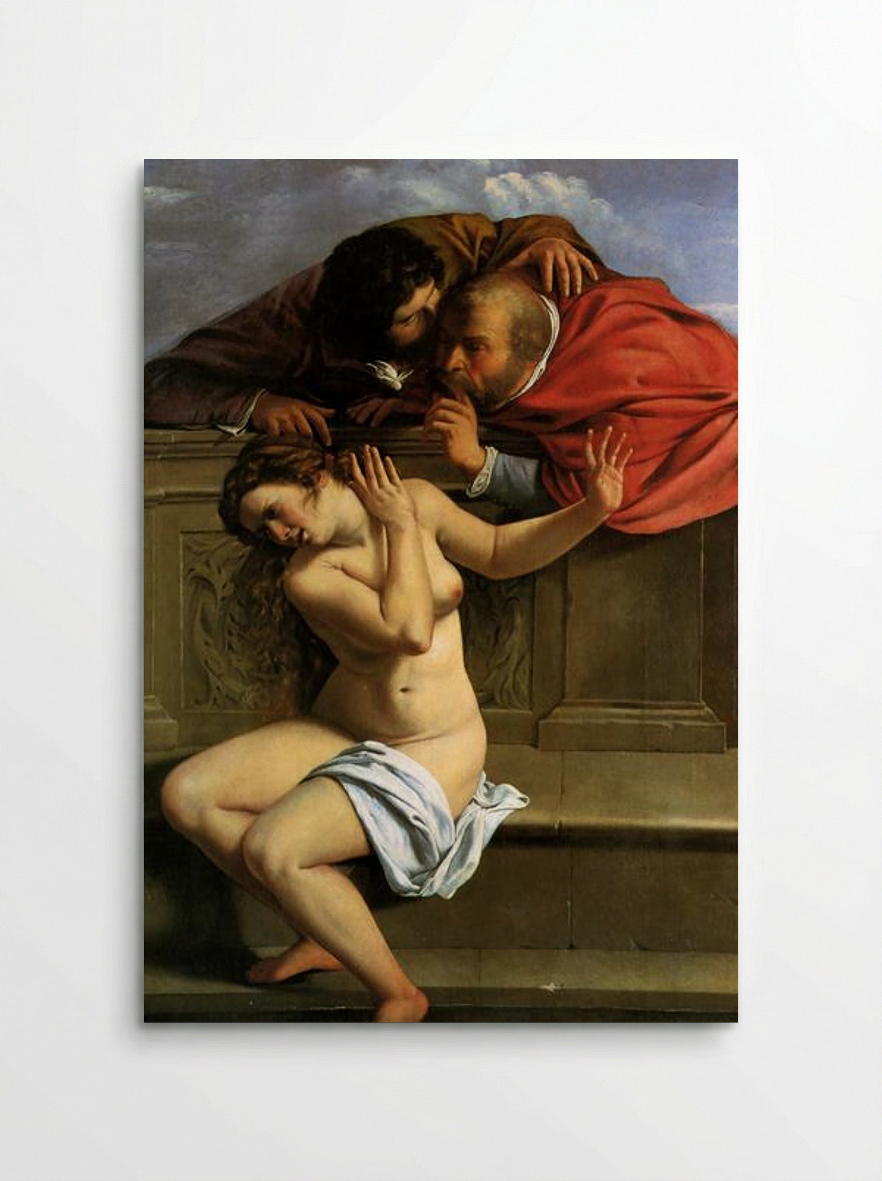 Susanna and the Elders - Artemisia Gentileschi - Poster
