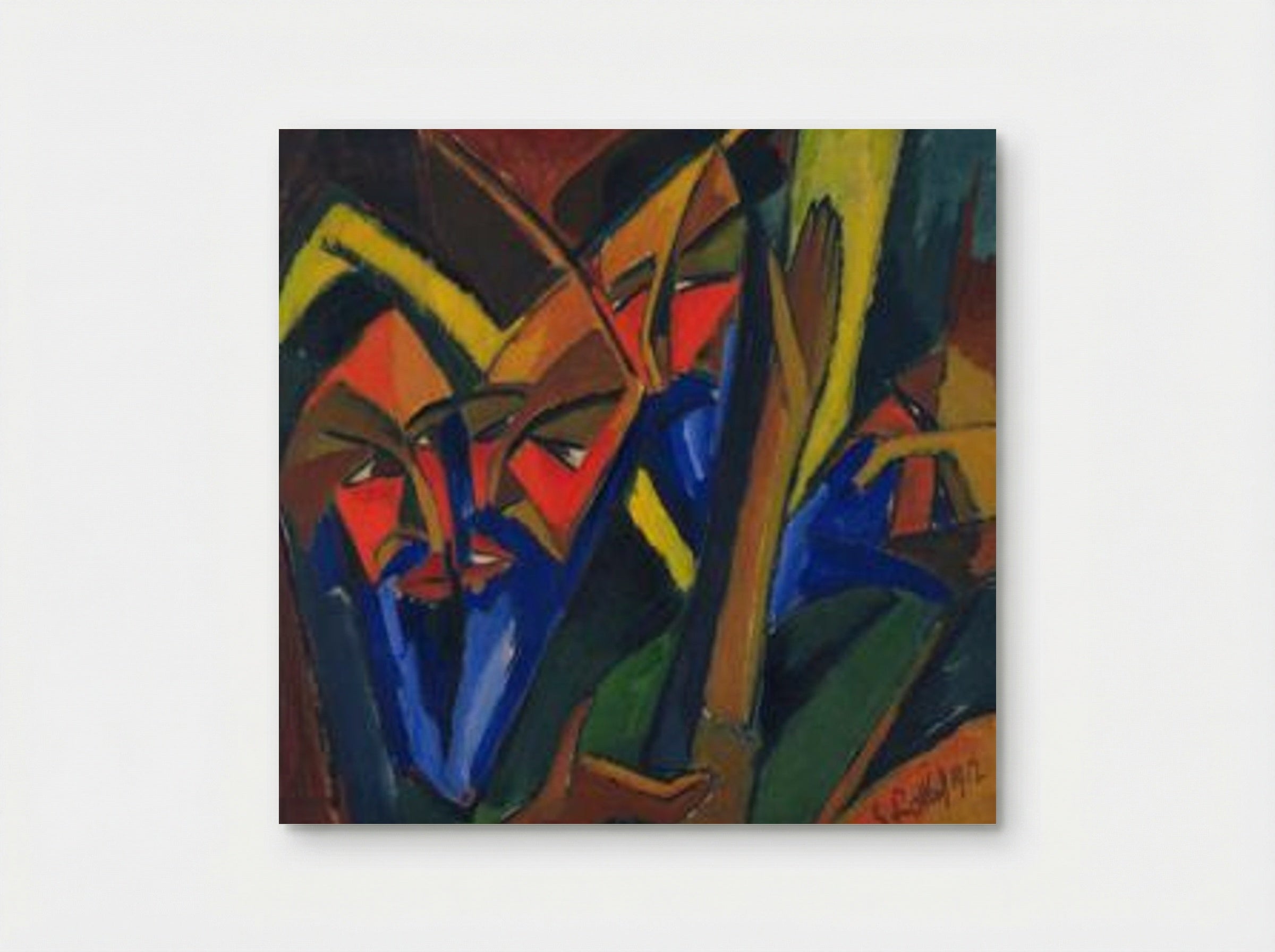 Pharisees - Karl Schmidt-Rottluff - Poster