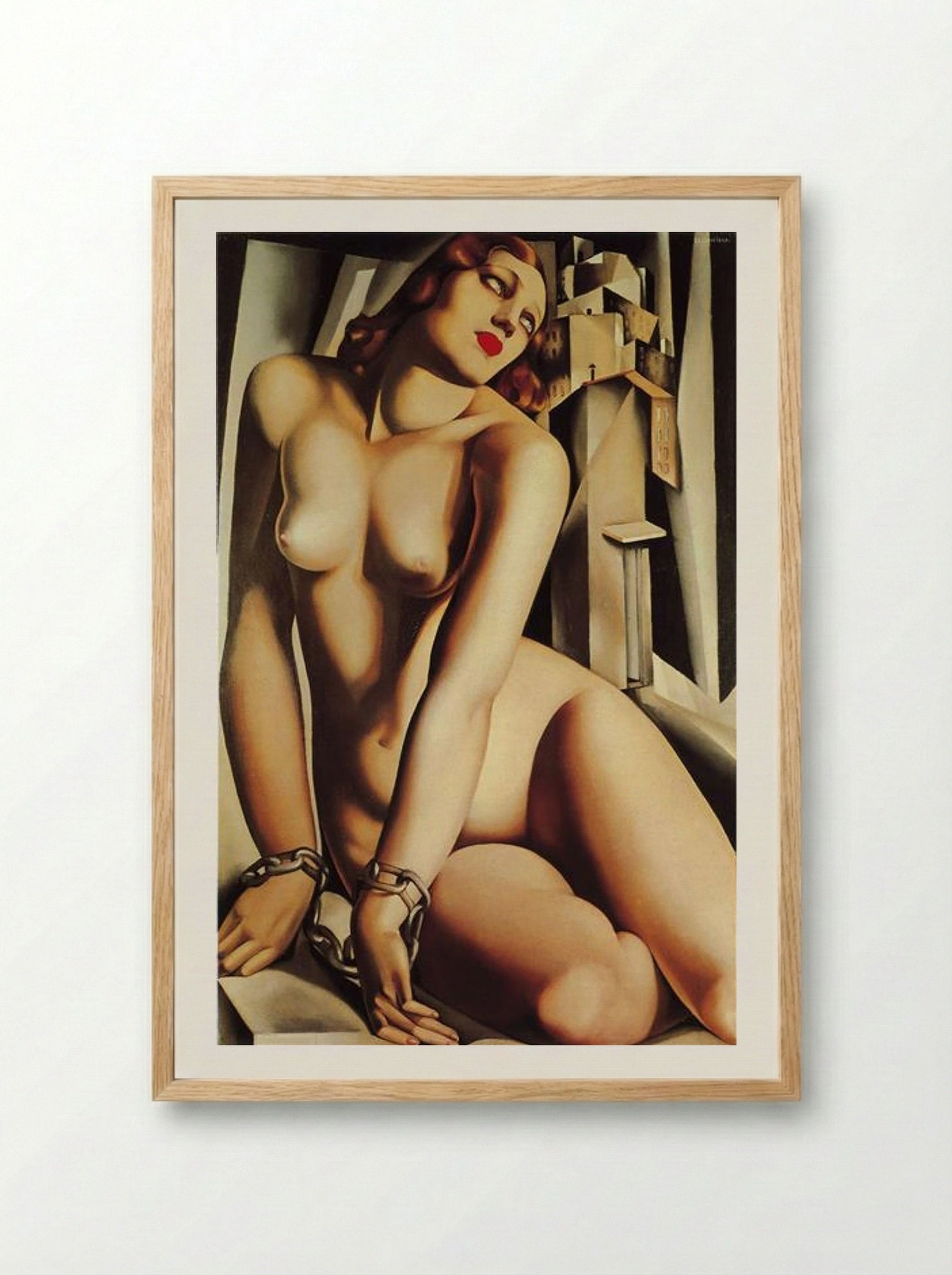 Andromeda - Tamara de Lempicka - Framed Print Wood