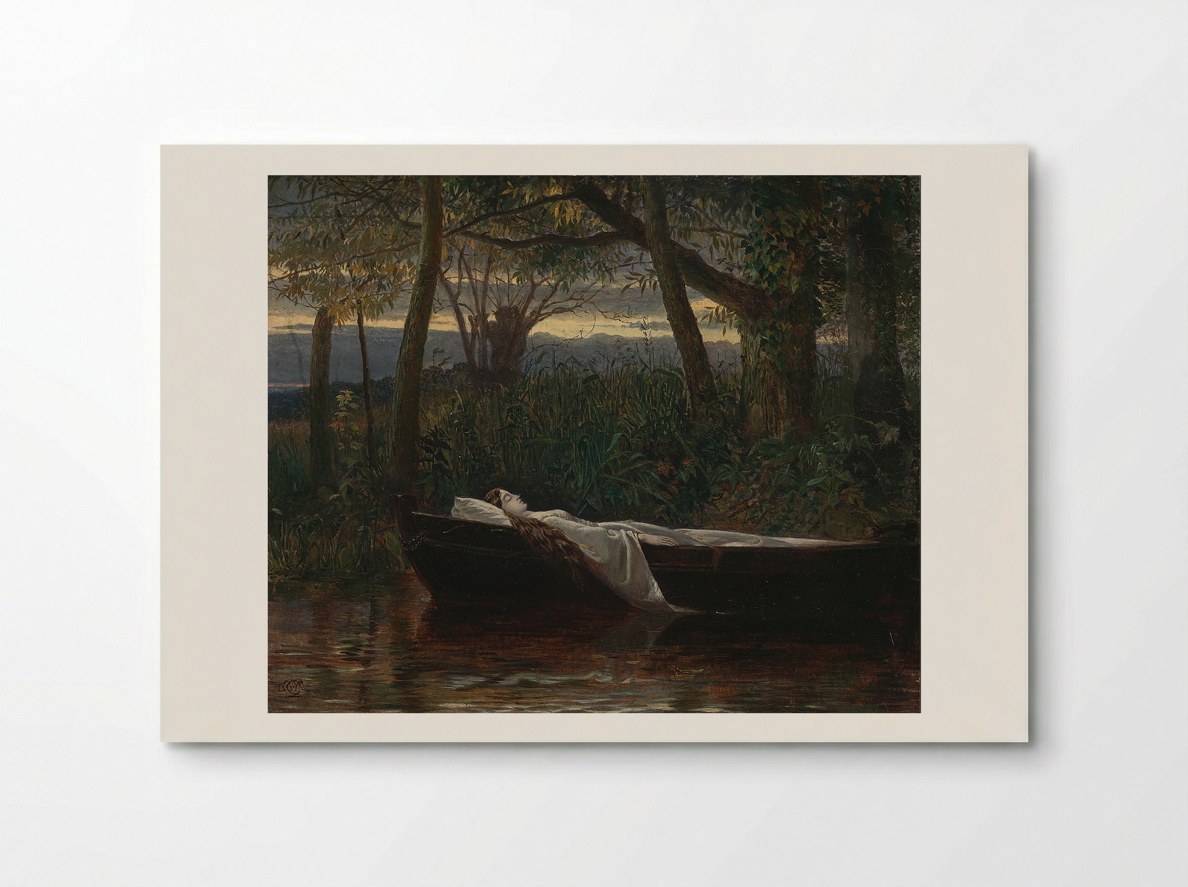 The Lady of Shalott - Walter Crane - Poster