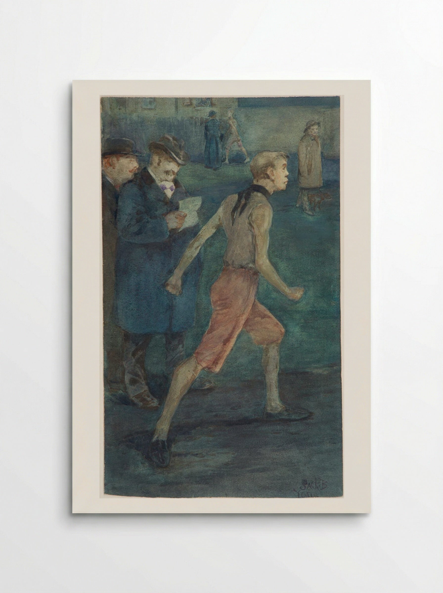 The Champion - Jack Butler Yeats - Poster