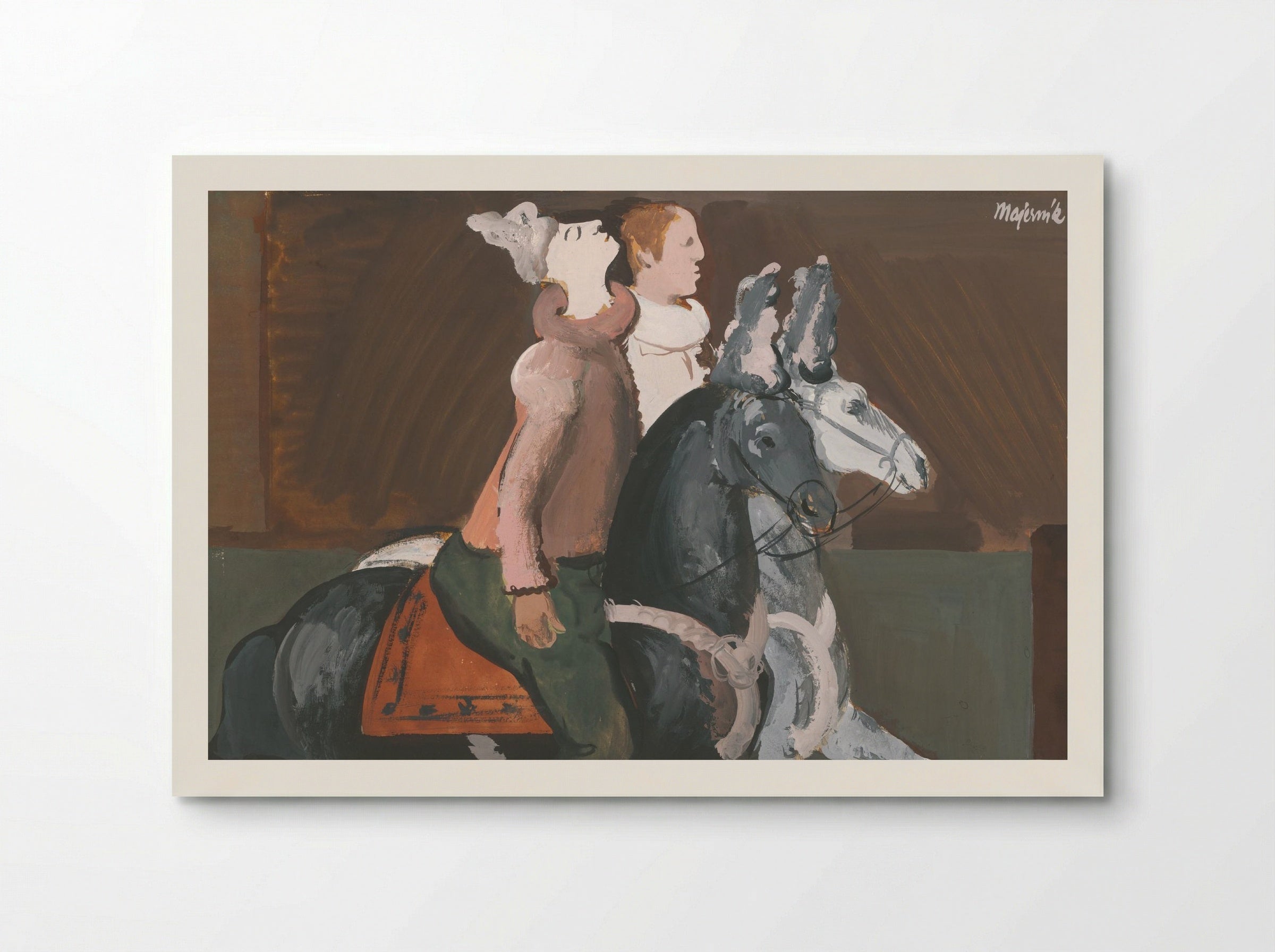 Two Riders - Cyprián Majerník - Poster