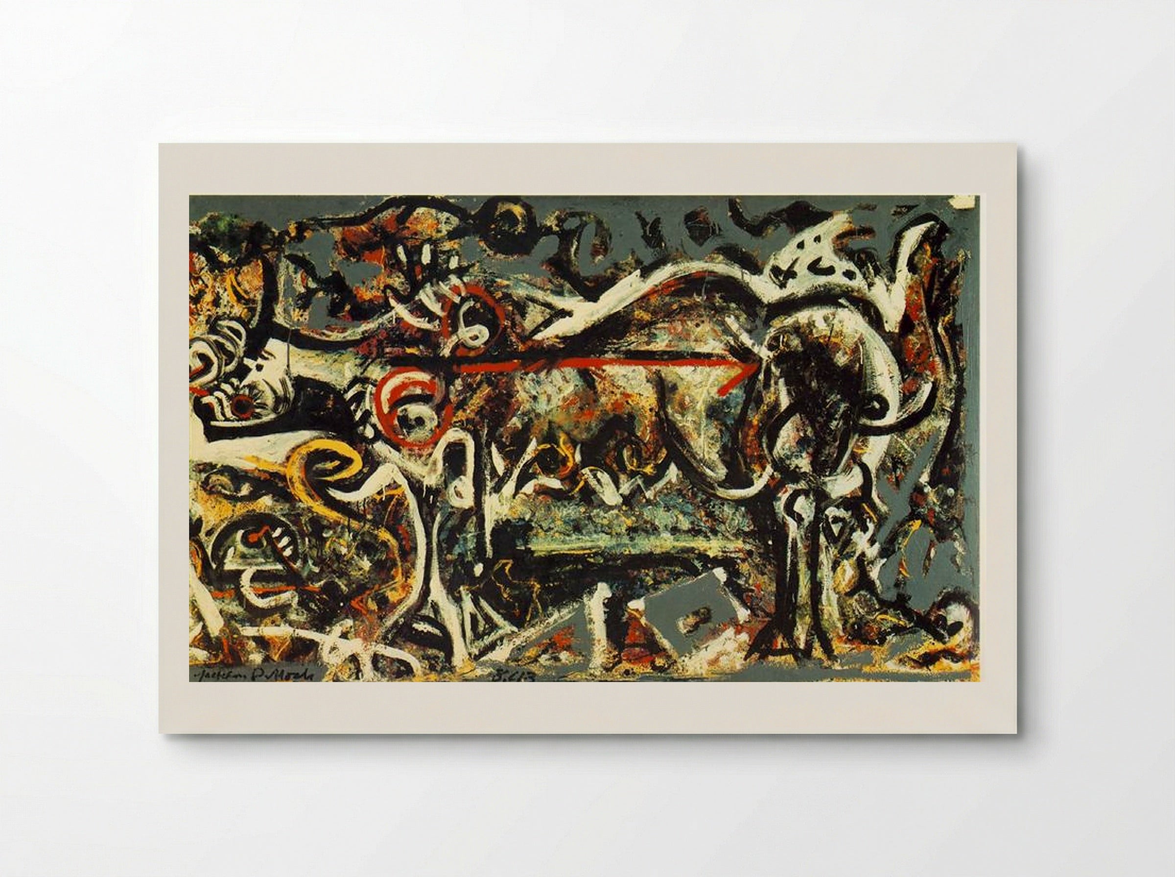 The She-Wolf - Jackson Pollock - Poster