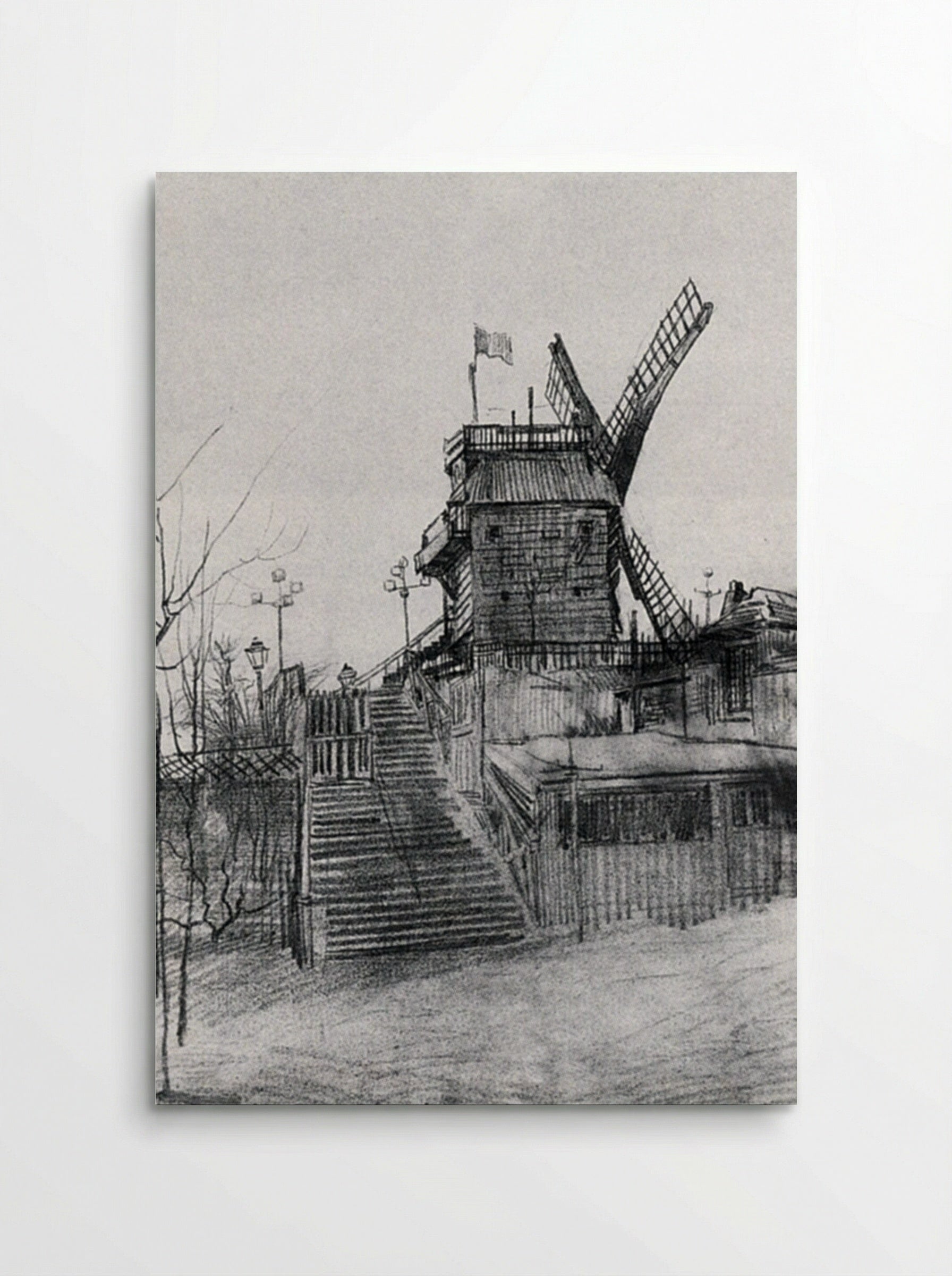 Le Moulin de la Galette - Vincent van Gogh - Poster