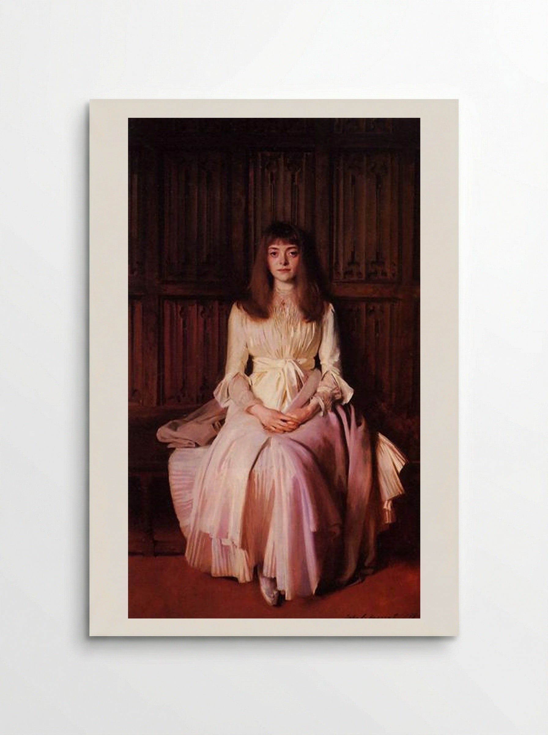 Miss Elsie Palmer - John Singer Sargent - Poster