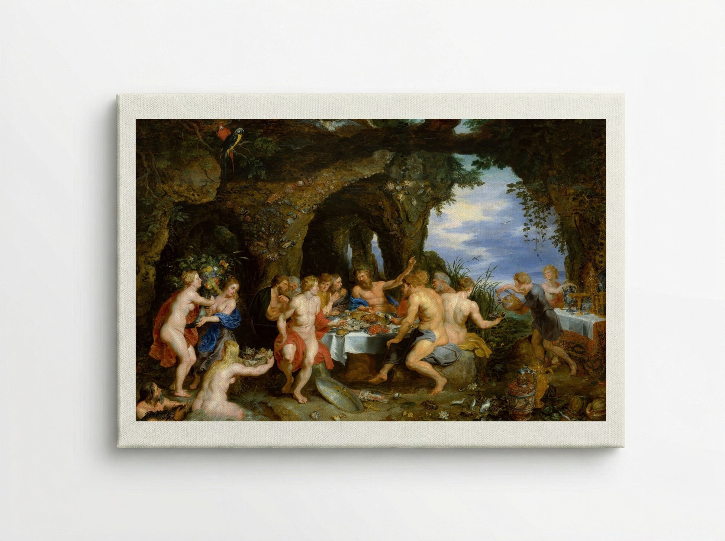 The Feast of Achelous - Peter Paul Rubens - Canvas
