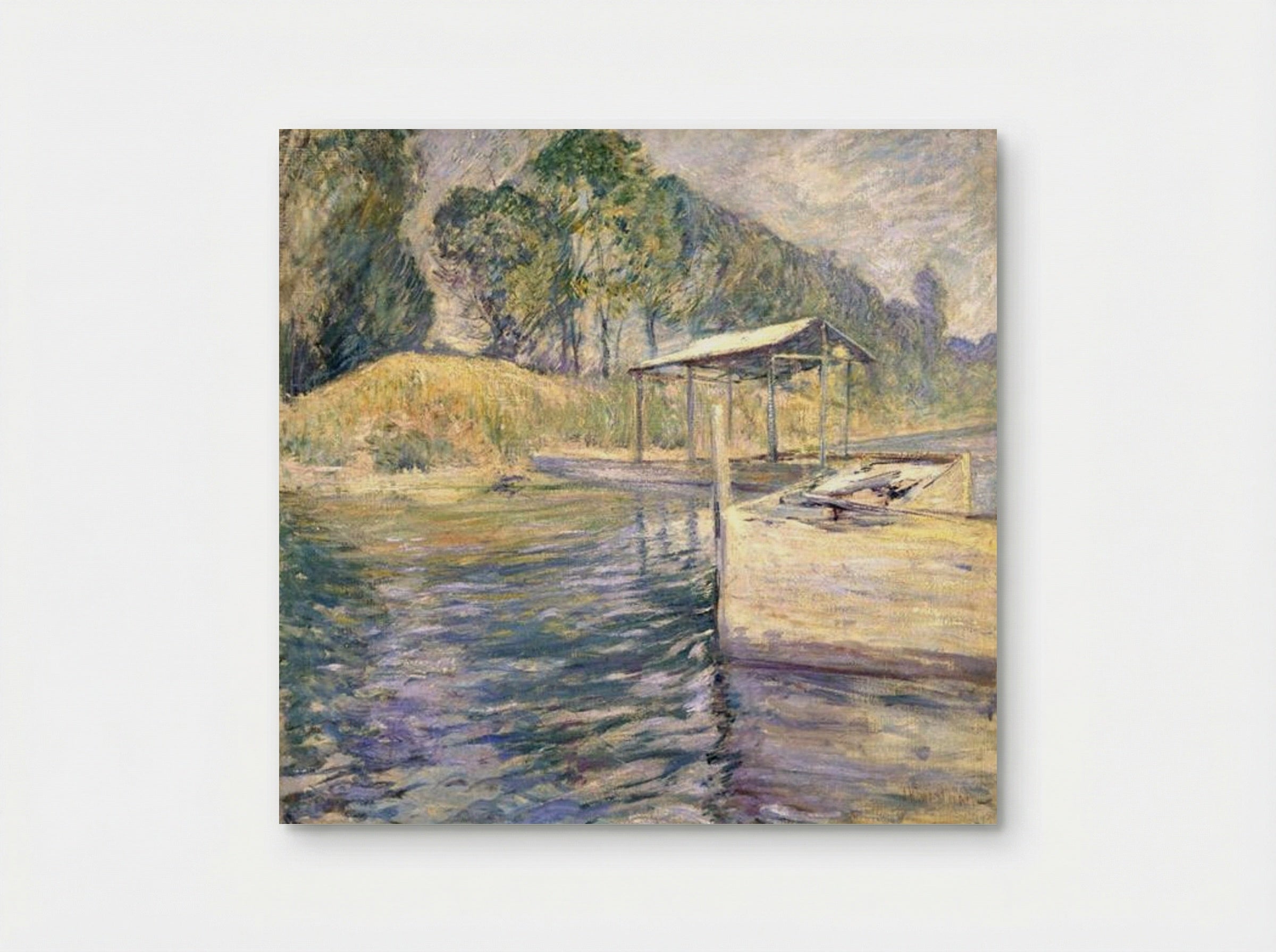 Reflections - John Henry Twachtman - Poster