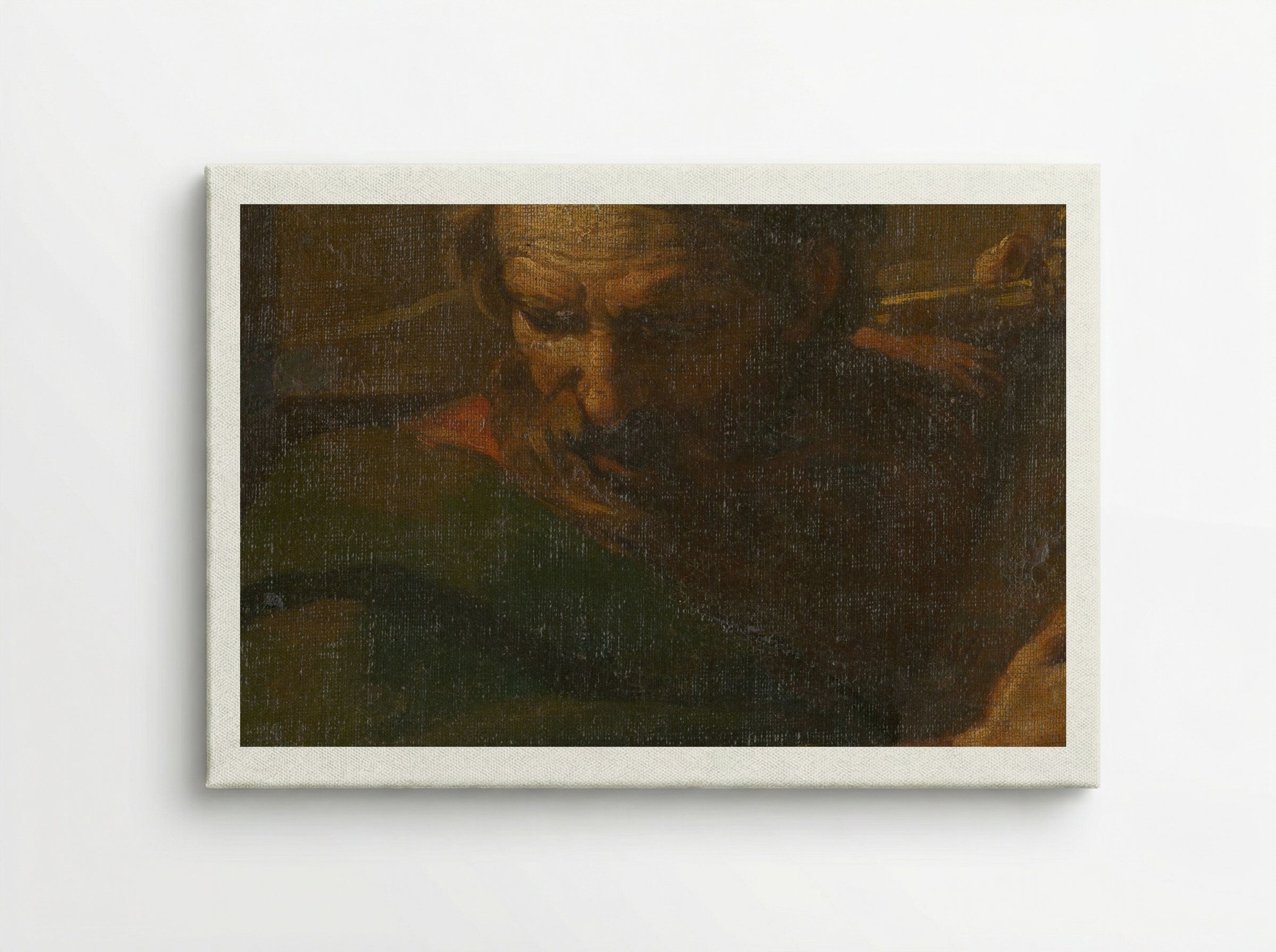 Saint Paul Reading - Rembrandt van Rijn - Canvas
