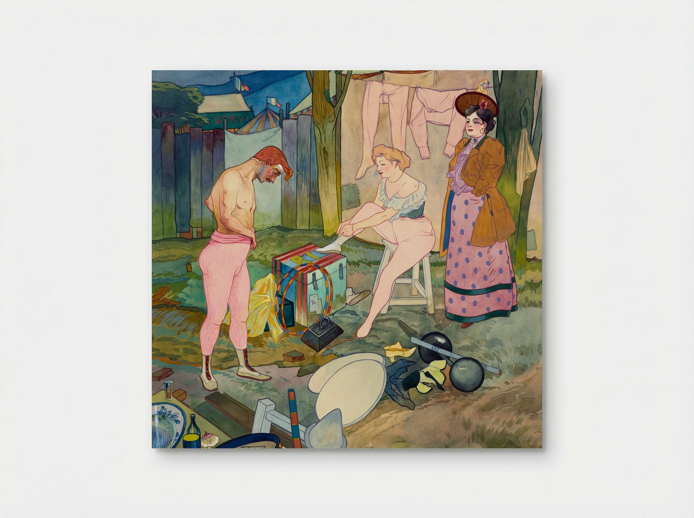 Le Cirque Corvi - Georges de Feure - Poster