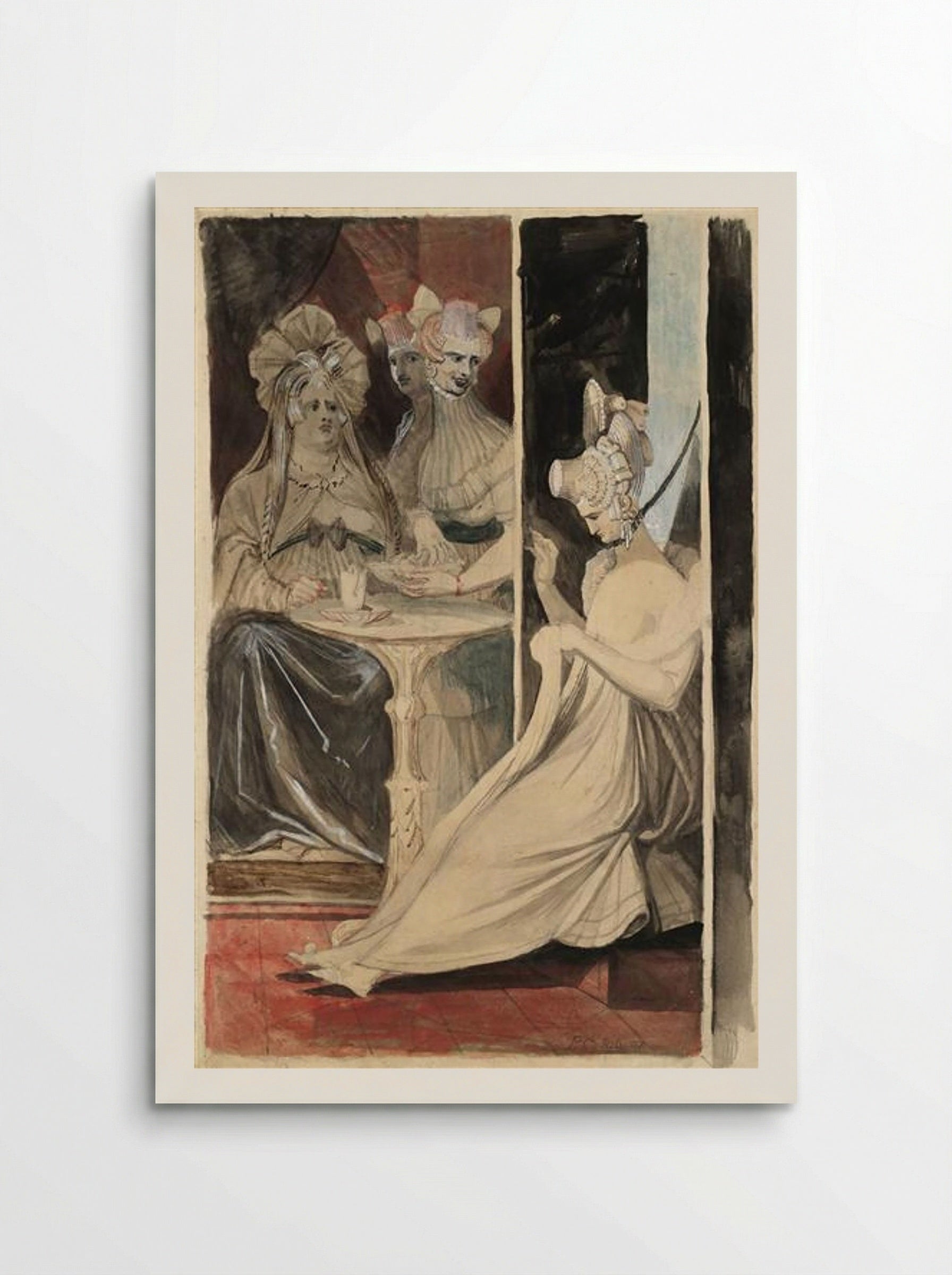 The Debutante - Henry Fuseli - Poster