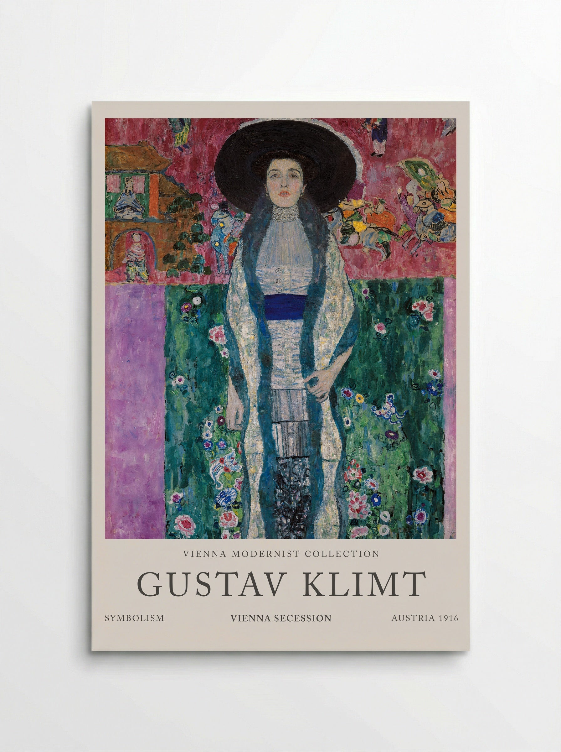 Portrait of Adele Bloch-Bauer - Gustav Klimt - Poster