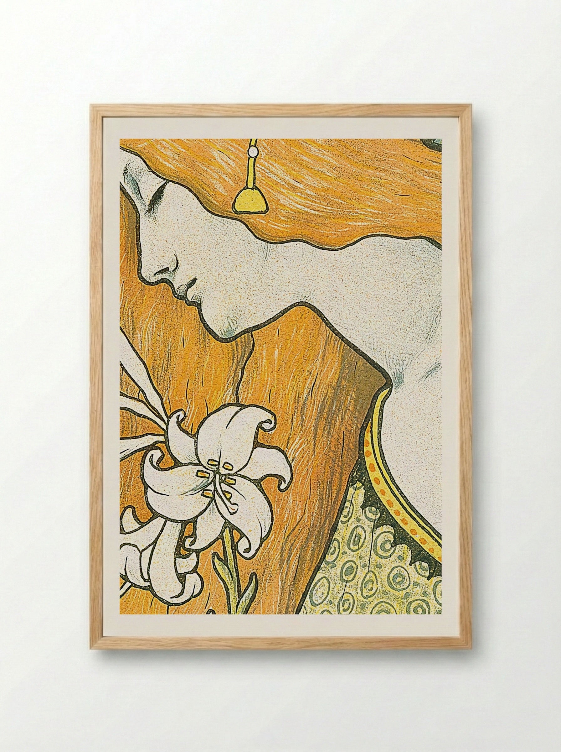 L'Ermitage - Paul Berthon - Framed Print Wood