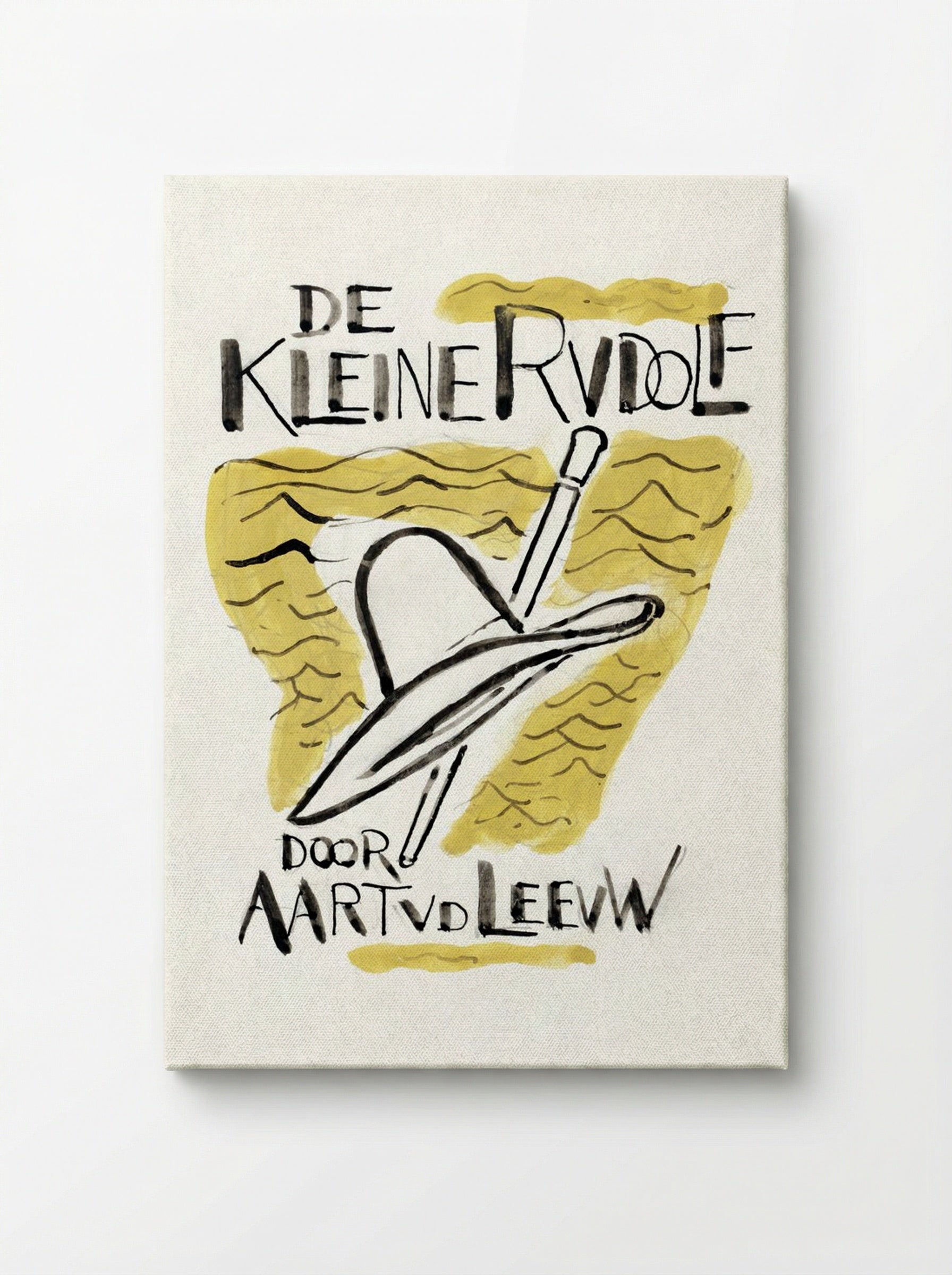 Design for 'De Kleine Rudolf' Book Cover - Leo Gestel - Canvas