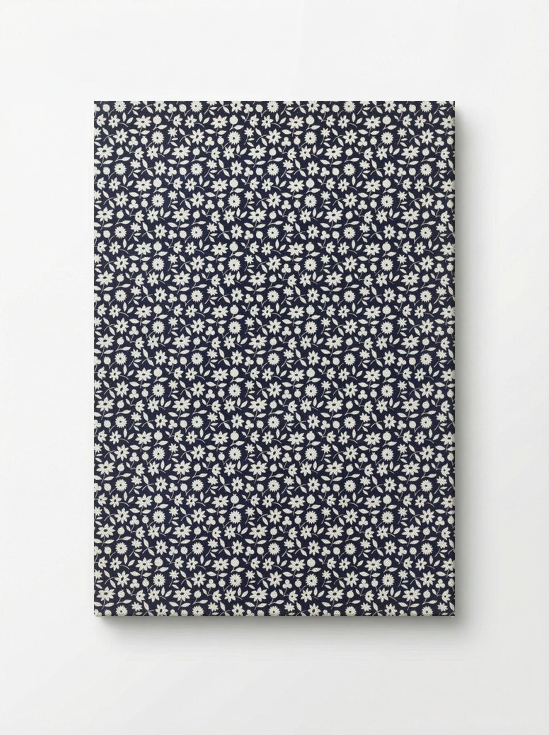 White Flowers Pattern - Charles Goy - Canvas