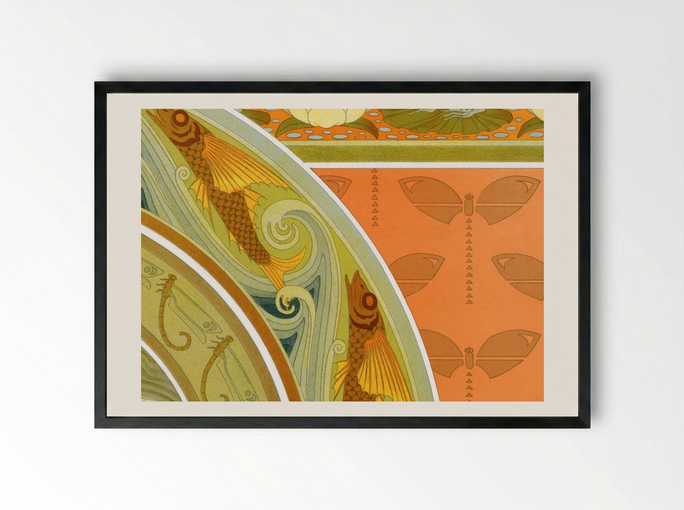 L'Animal dans la Décoration, Plate 5 - Maurice Pillard Verneuil - Framed Print Black