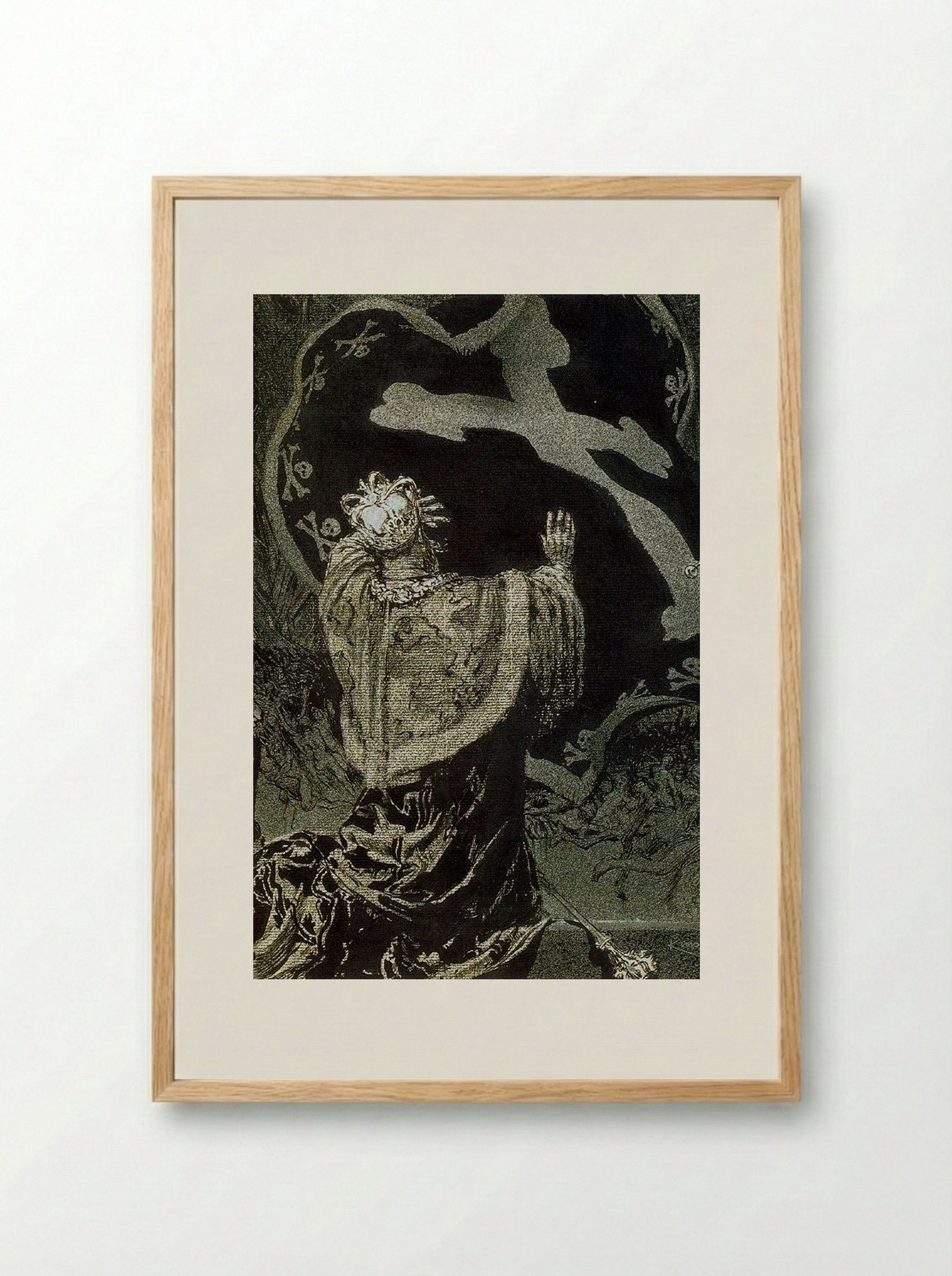 The Victorious Dragon - Frantisek Kupka - Framed Print Wood