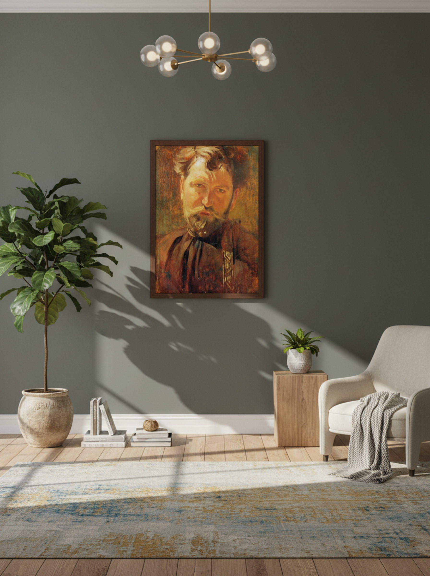Self-portrait - Alphonse Mucha - Lifestyle