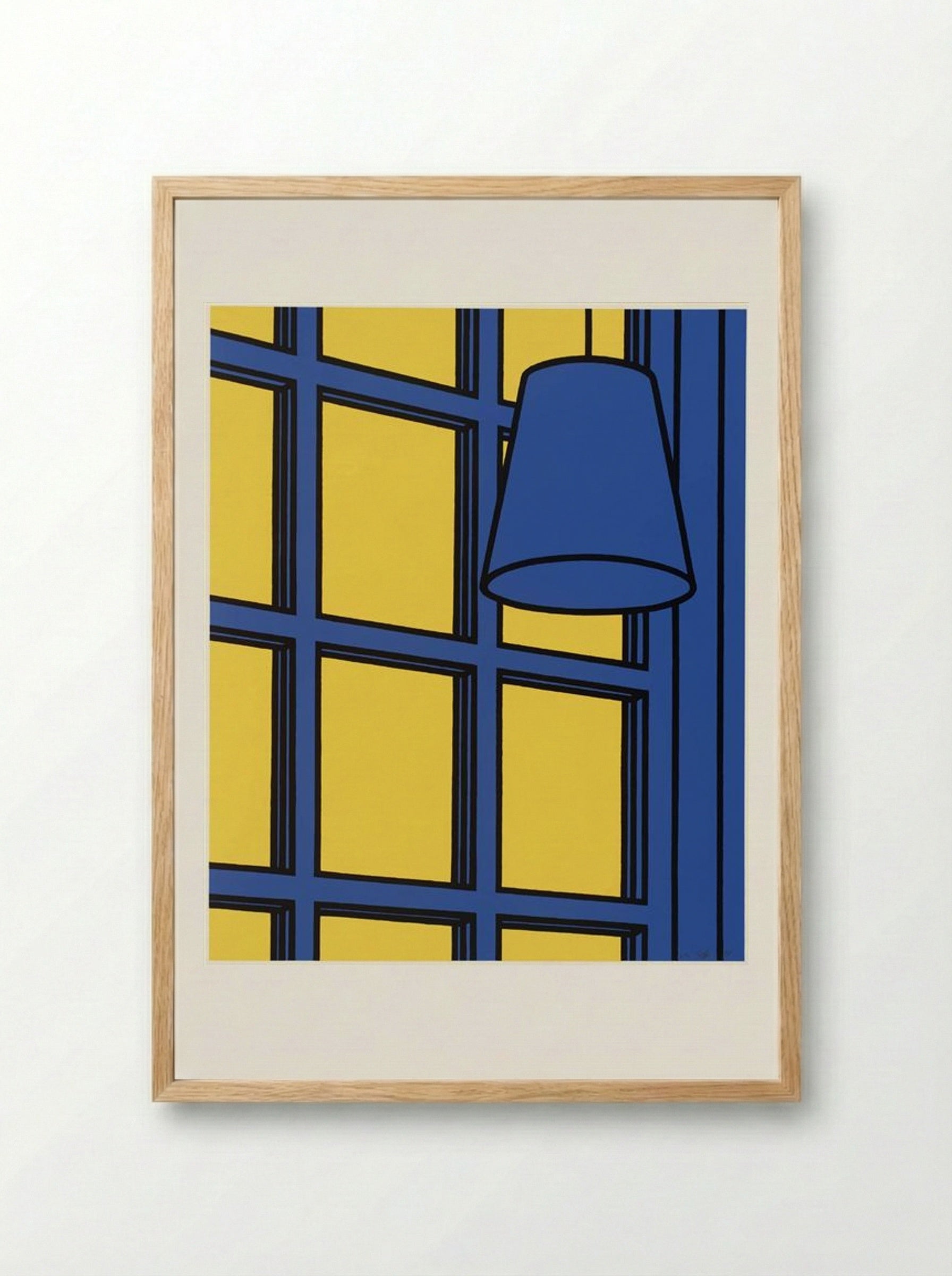 Interior: Noon - Patrick Caulfield - Framed Print Wood