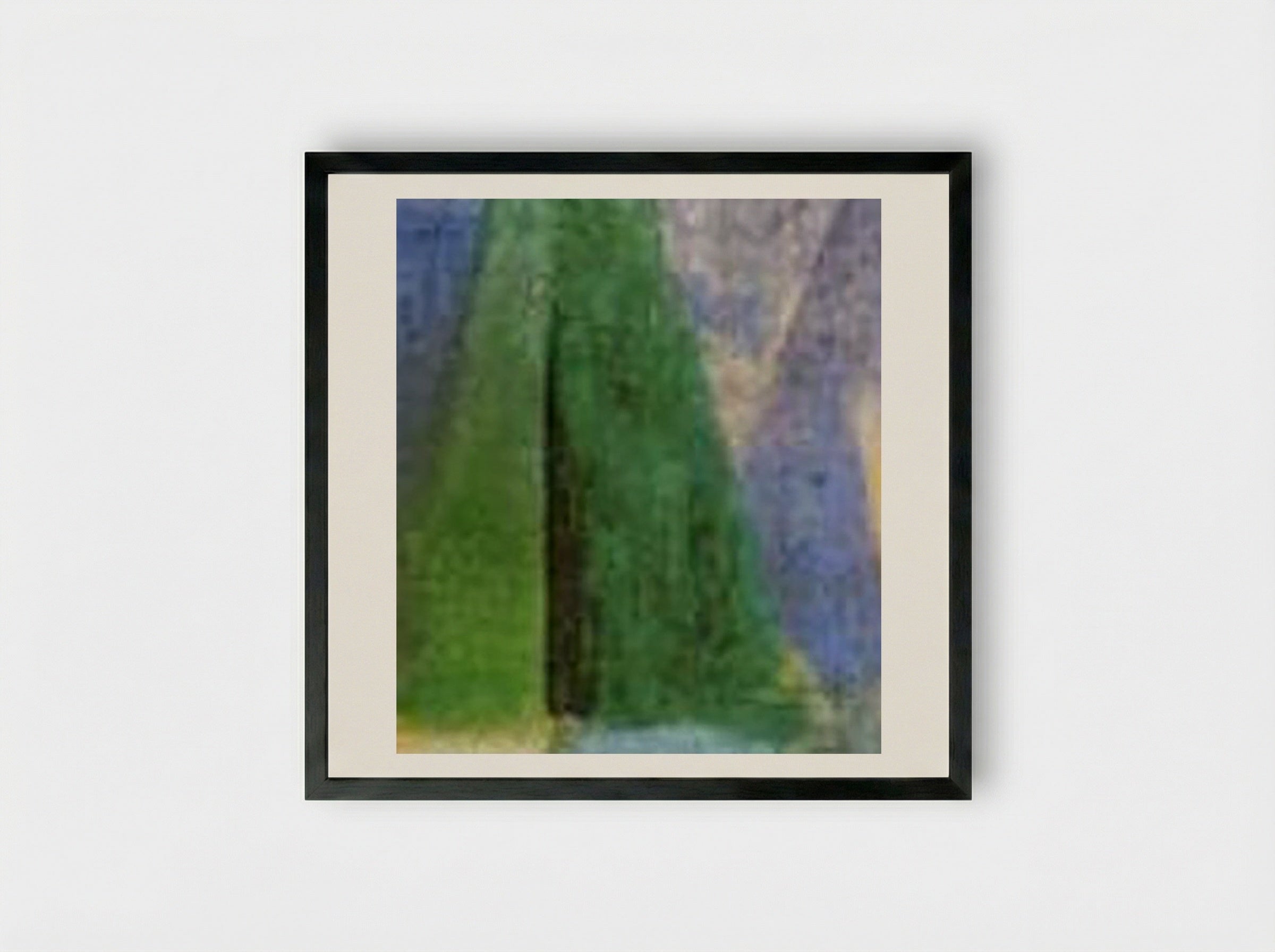 Window (Robert Delaunay) - Robert Delaunay - Framed Print Black