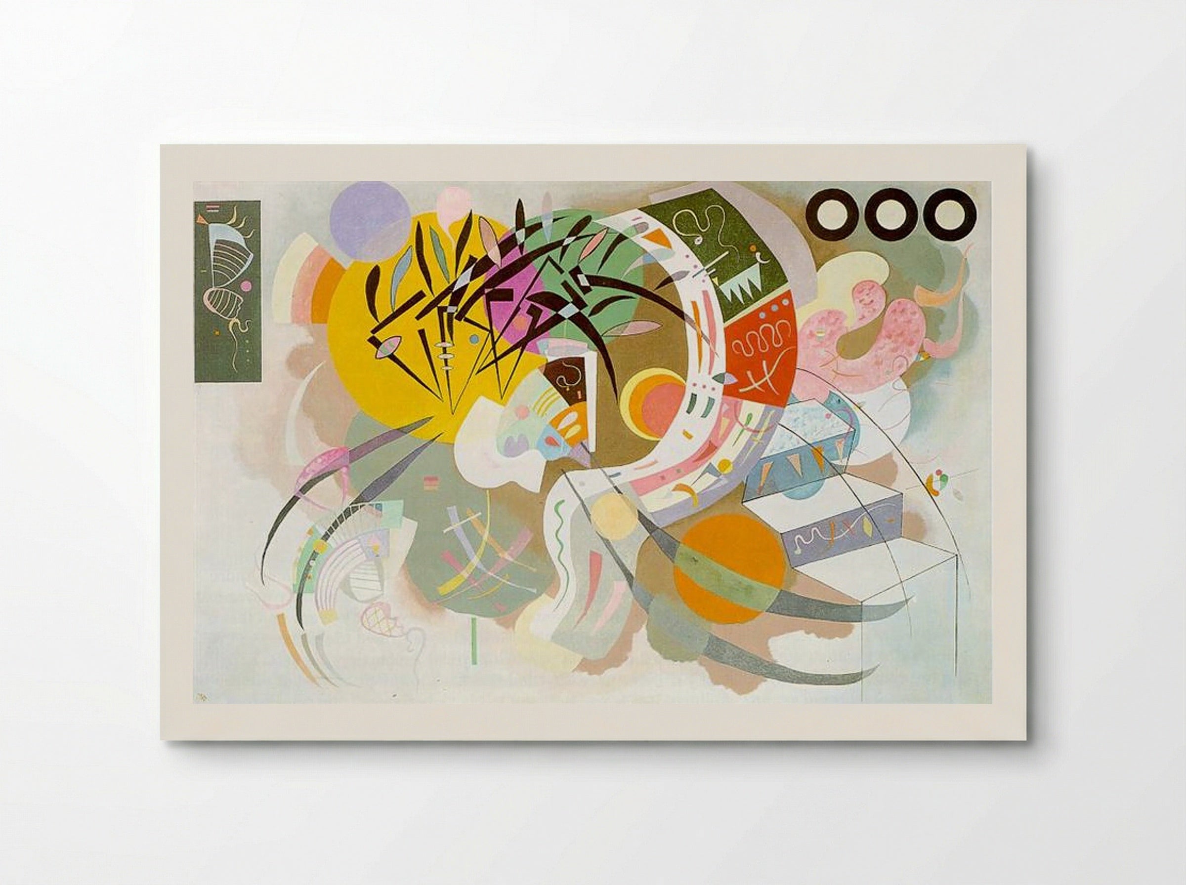 Dominant Curve - Wassily Kandinsky - Poster