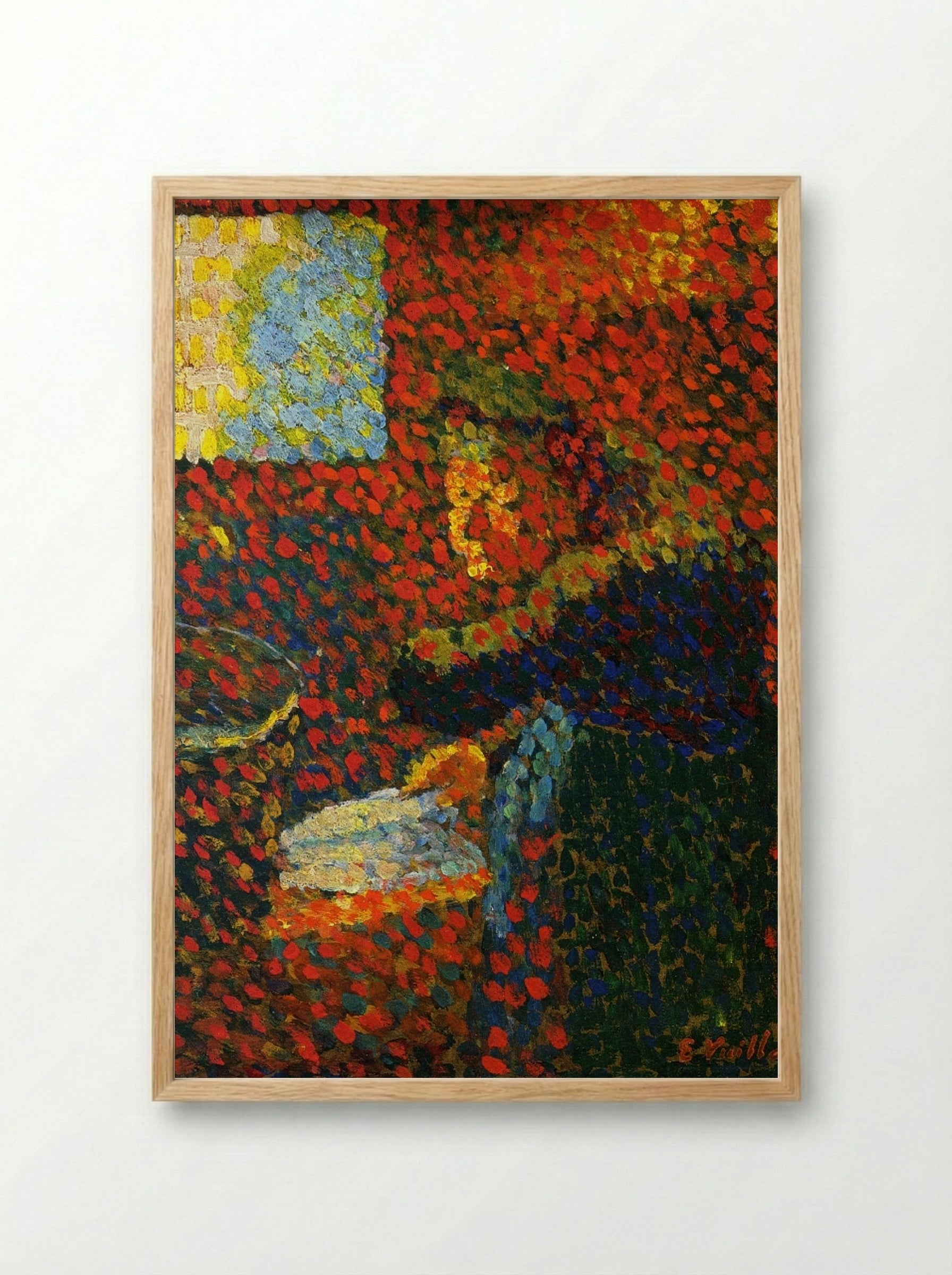My Grandmother - Édouard Vuillard - Framed Print Wood