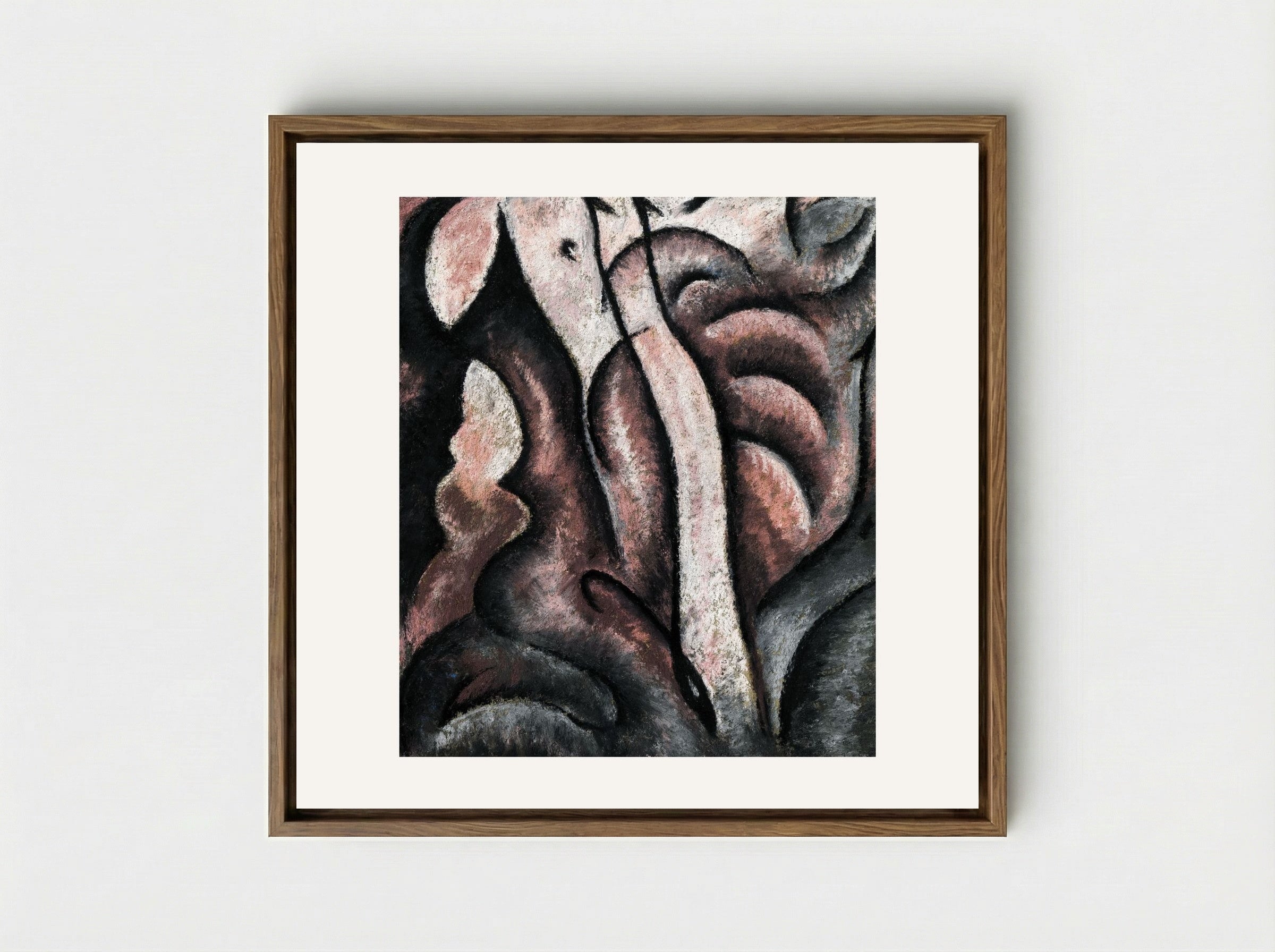 Sentimental Music (ca.) - Arthur Dove - Framed Canvas Wood