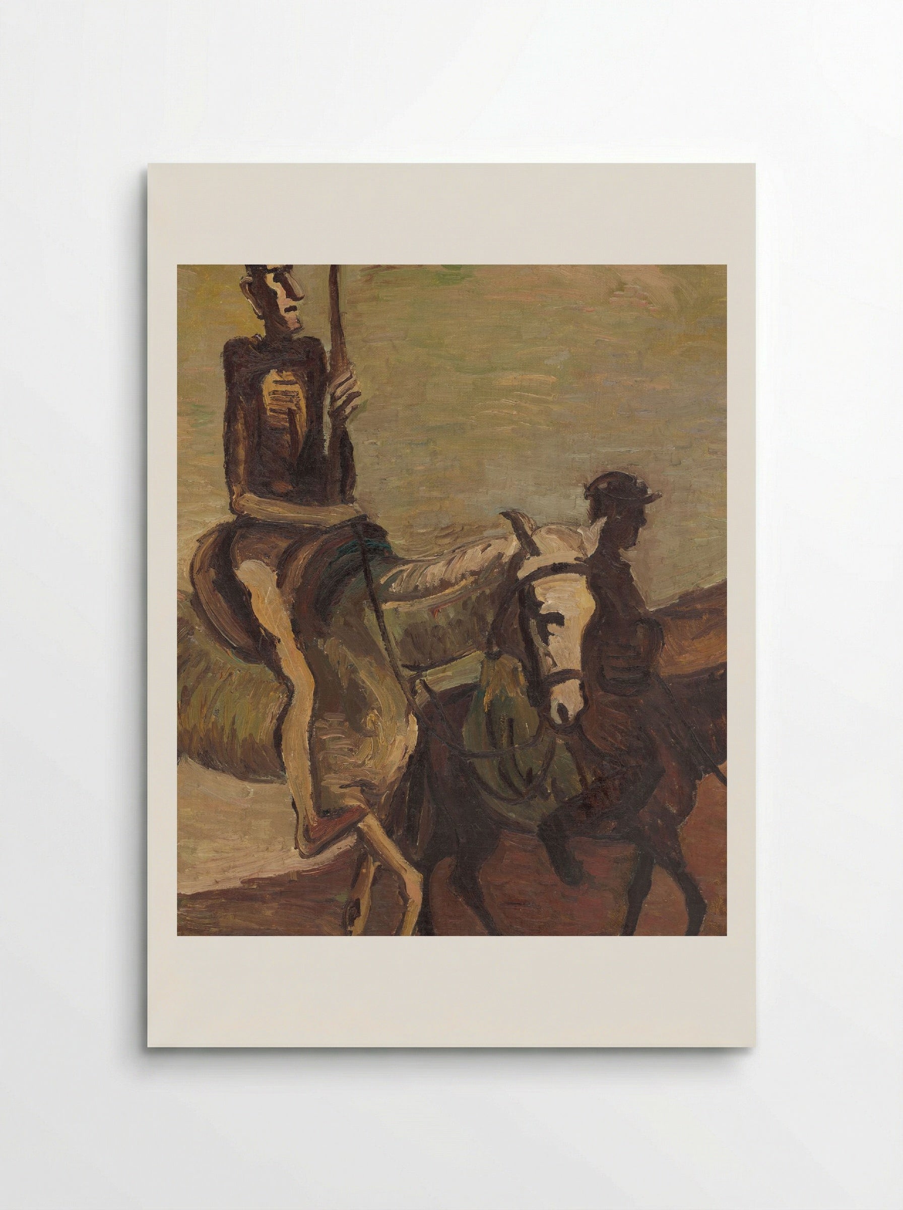 Don Quixote and Sancho Panza - Cyprián Majerník - Poster
