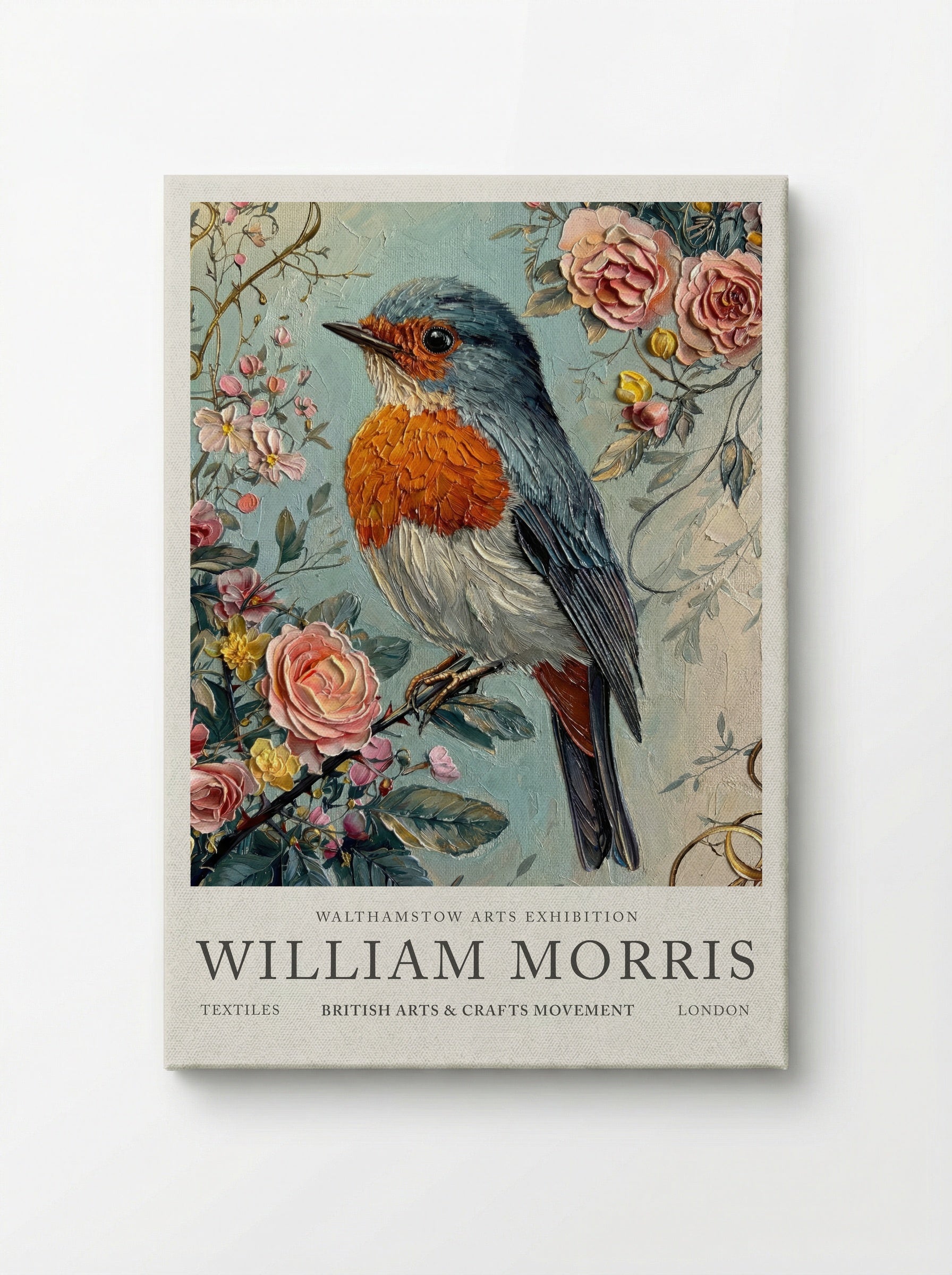 Robin Radiance - William Morris - Canvas