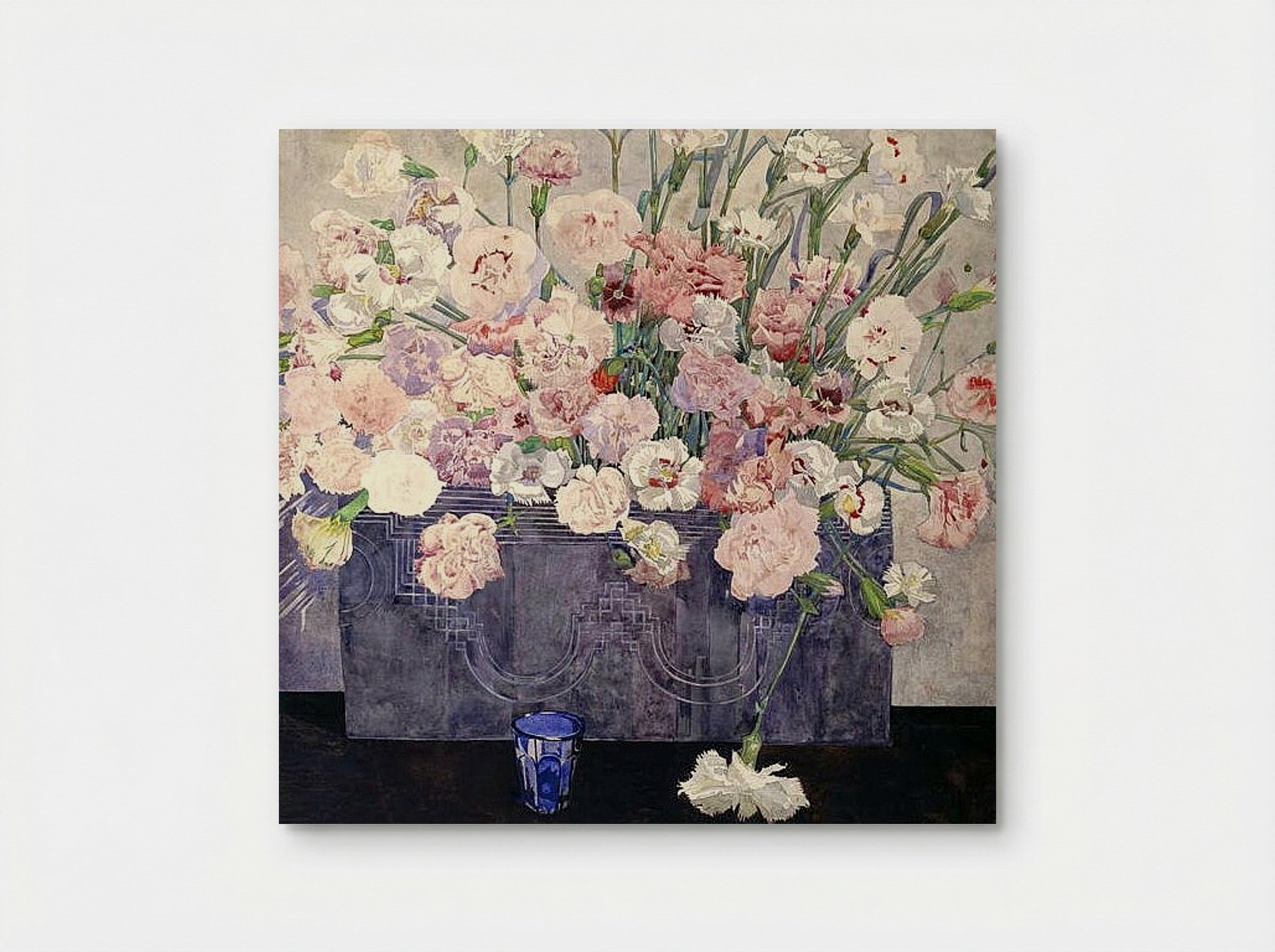 Still Life with Carnations - Fine Art Print - Poster