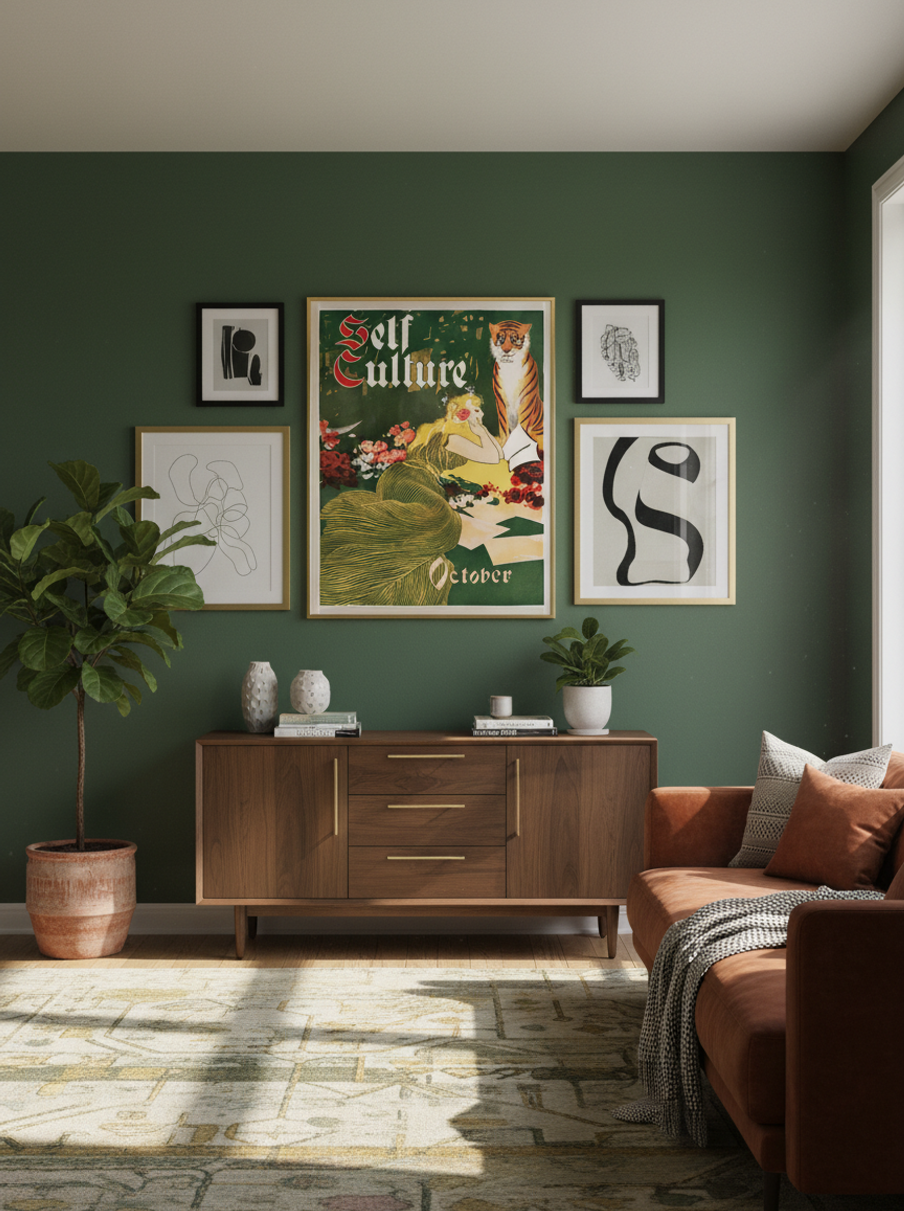 Self Culture, October - Fine Art Print - Lifestyle
