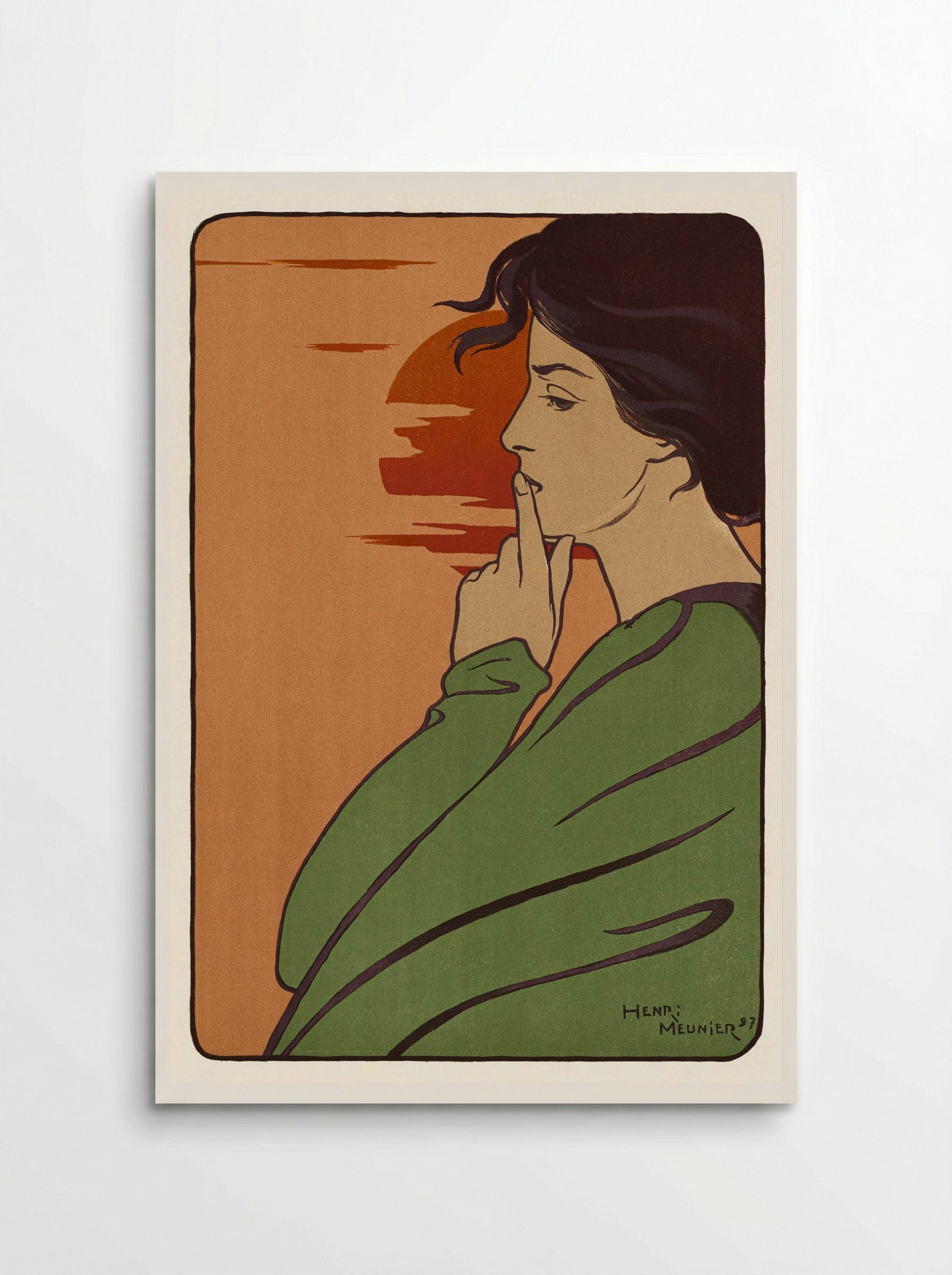 L'Heure du silence - Henri-Georges Meunier - Poster