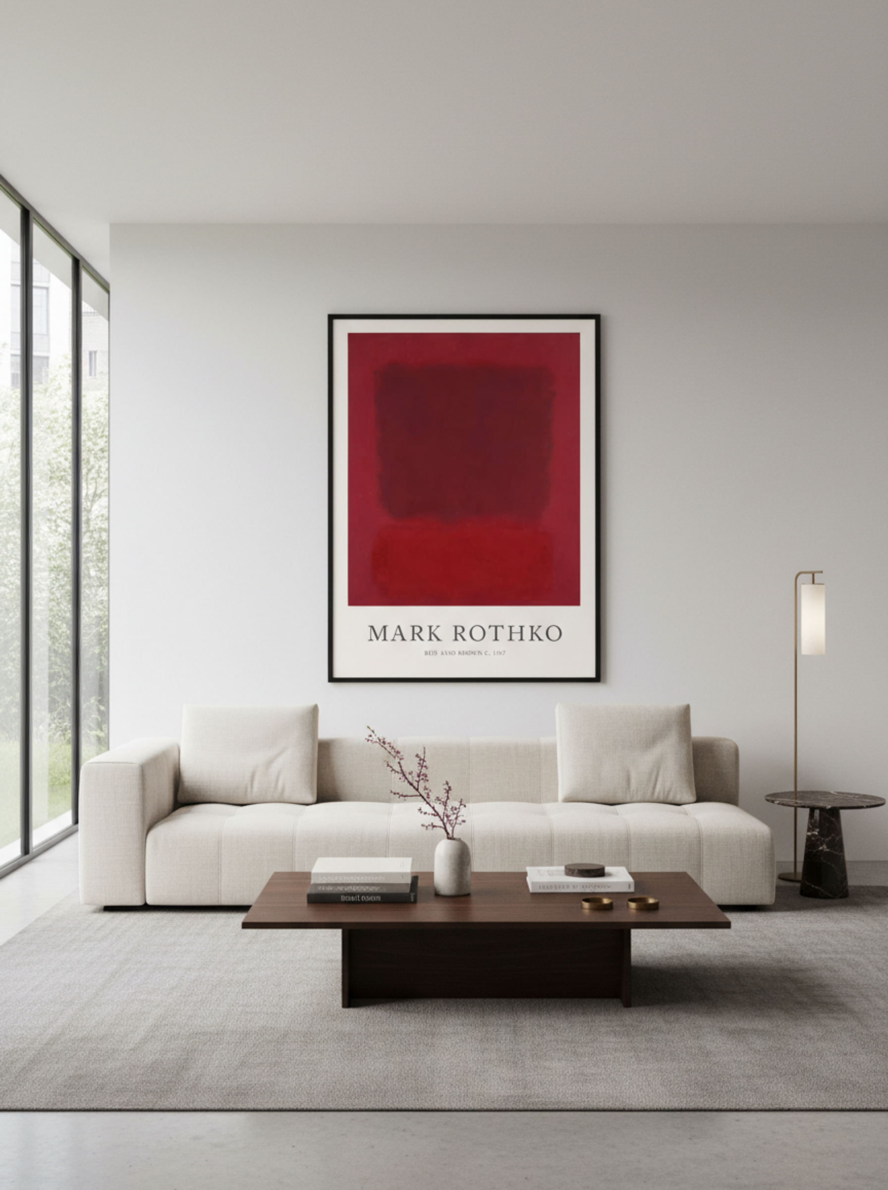 Red and Brown - Mark Rothko - Lifestyle