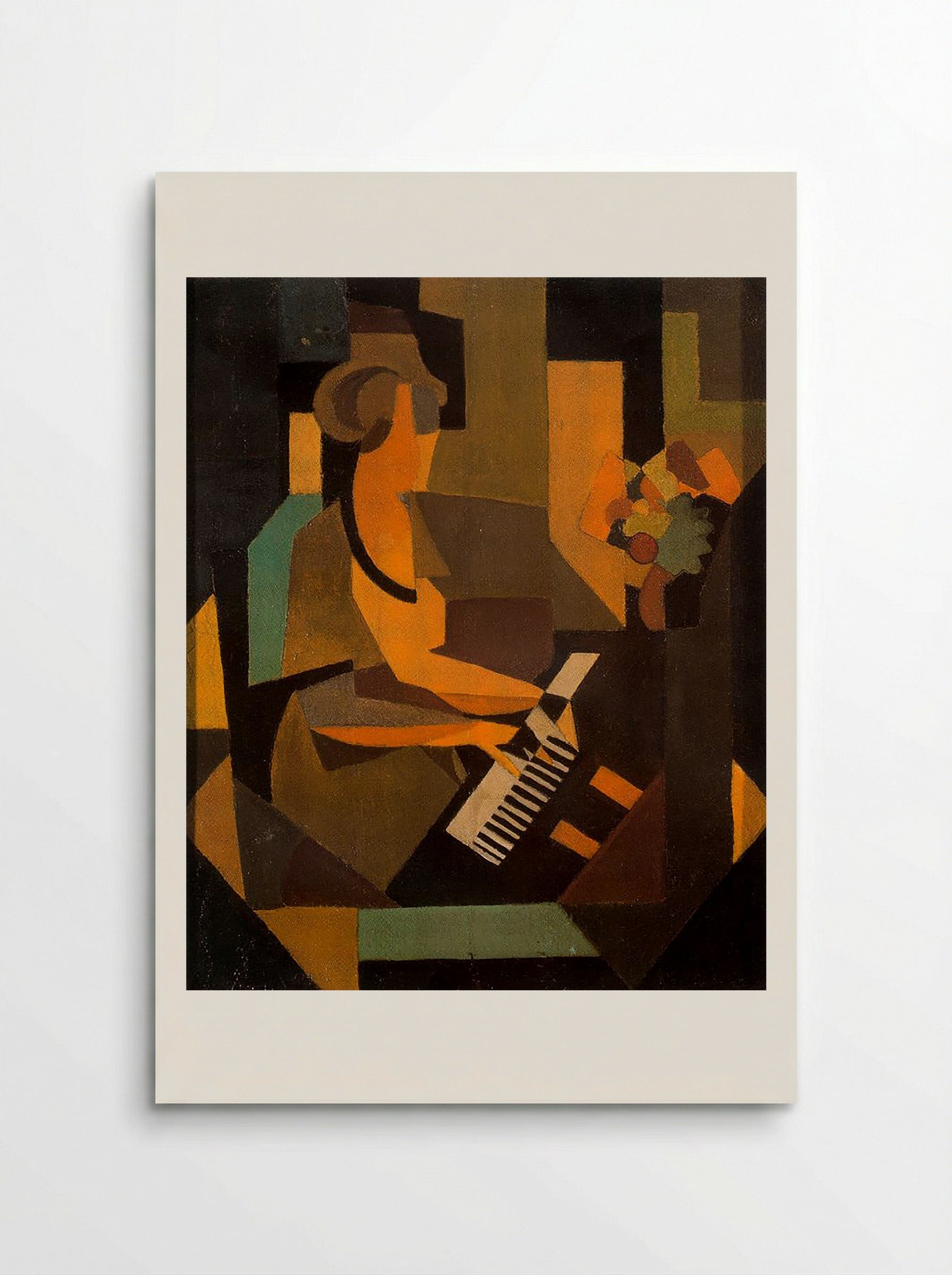 Georgette at the Piano - Fine Art Print - Poster