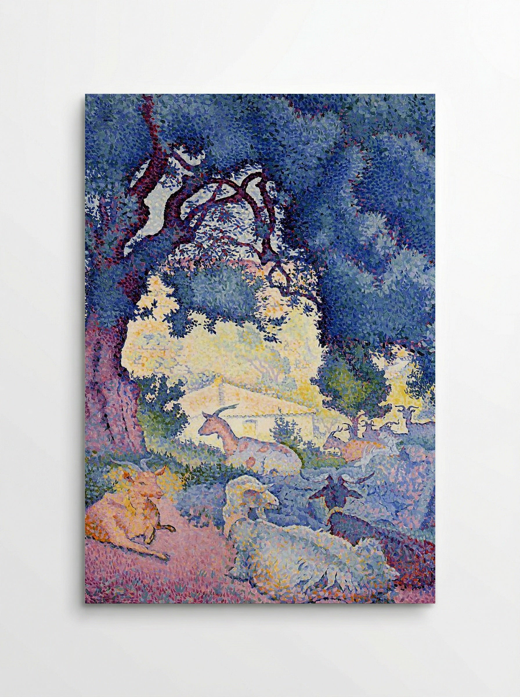 Landscape with Goats - Henri-Edmond Cross - Poster