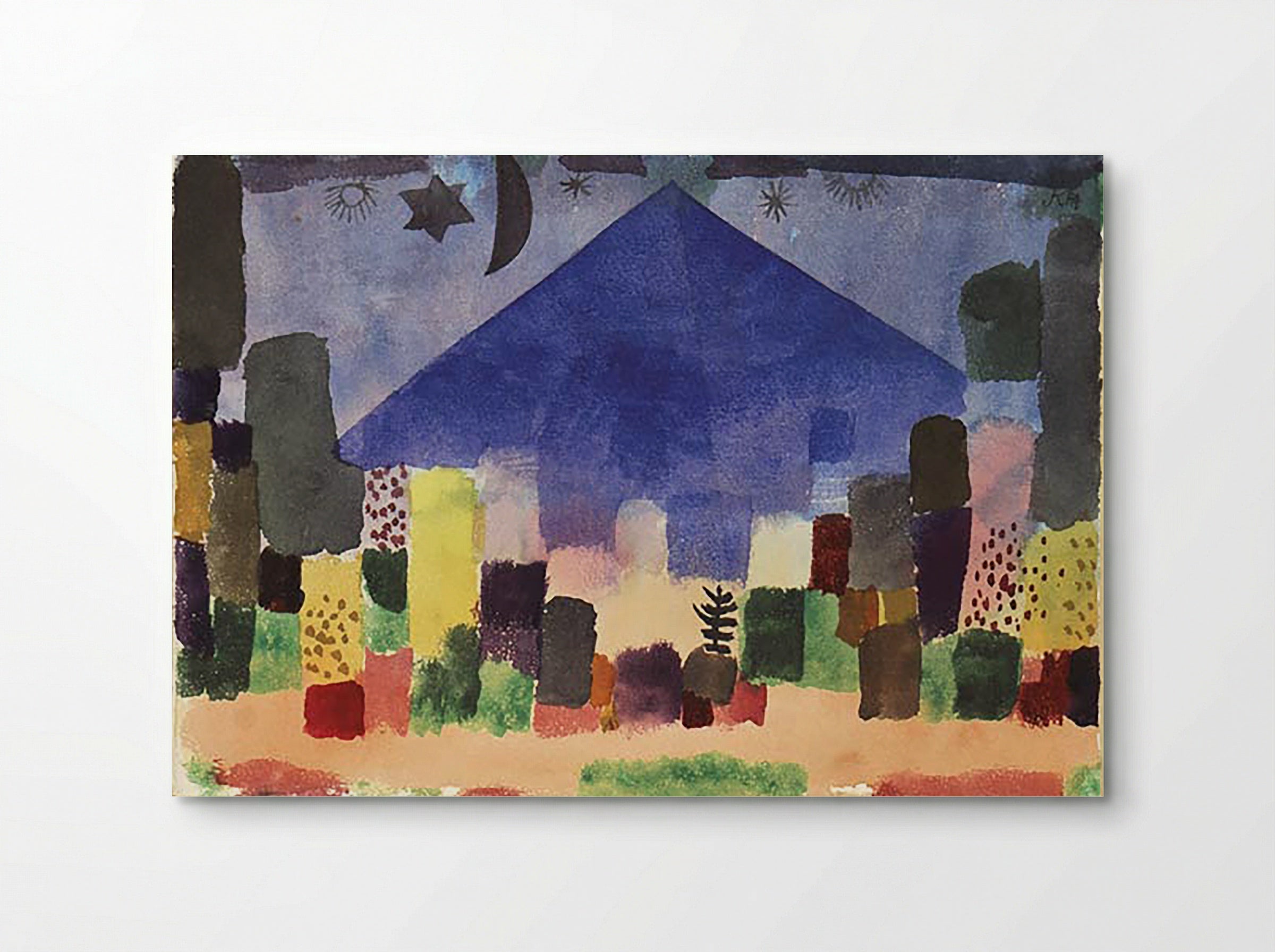 Der Niesen - Paul Klee - Poster