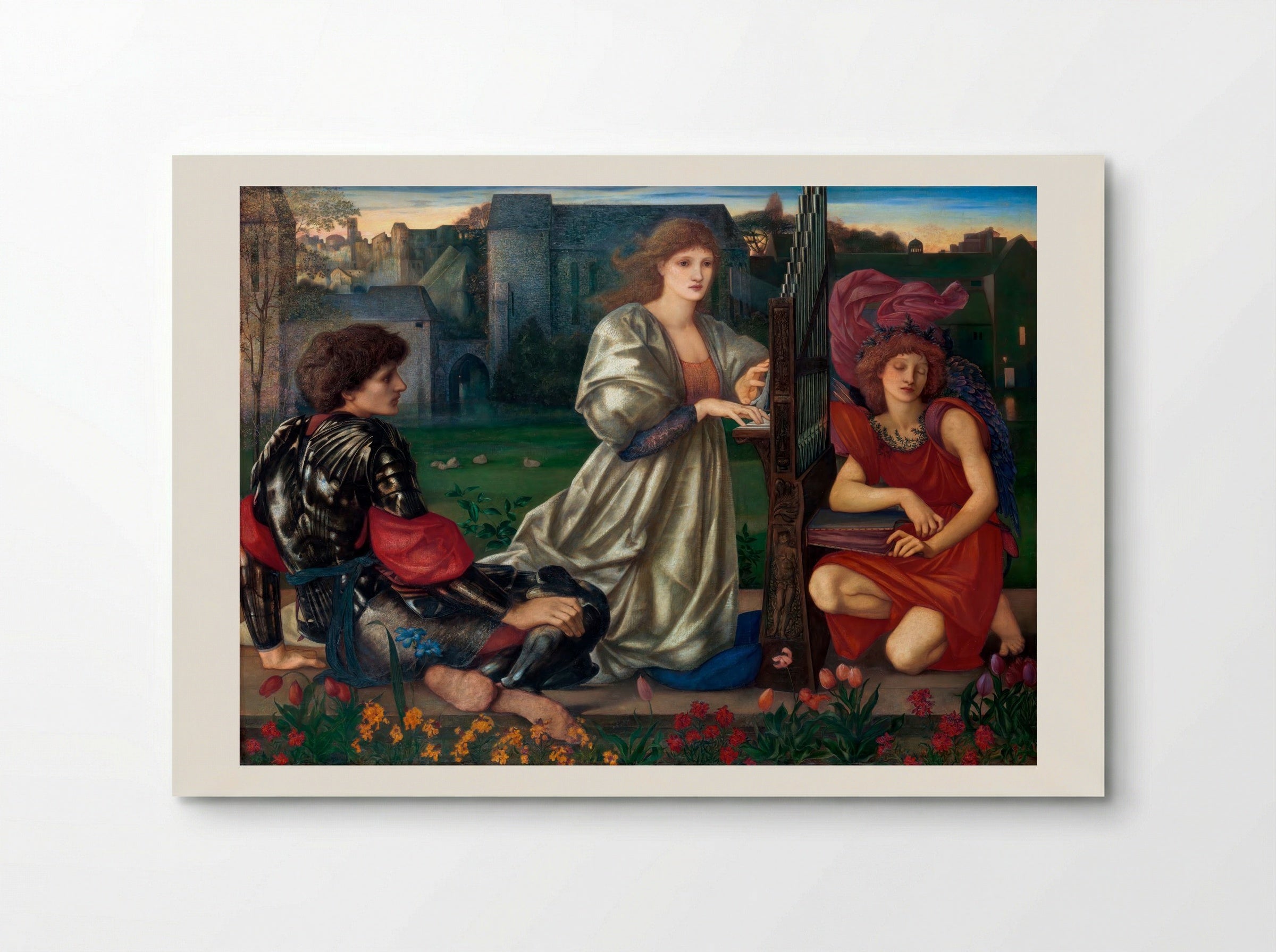 The Love Song - Edward Burne-Jones - Poster
