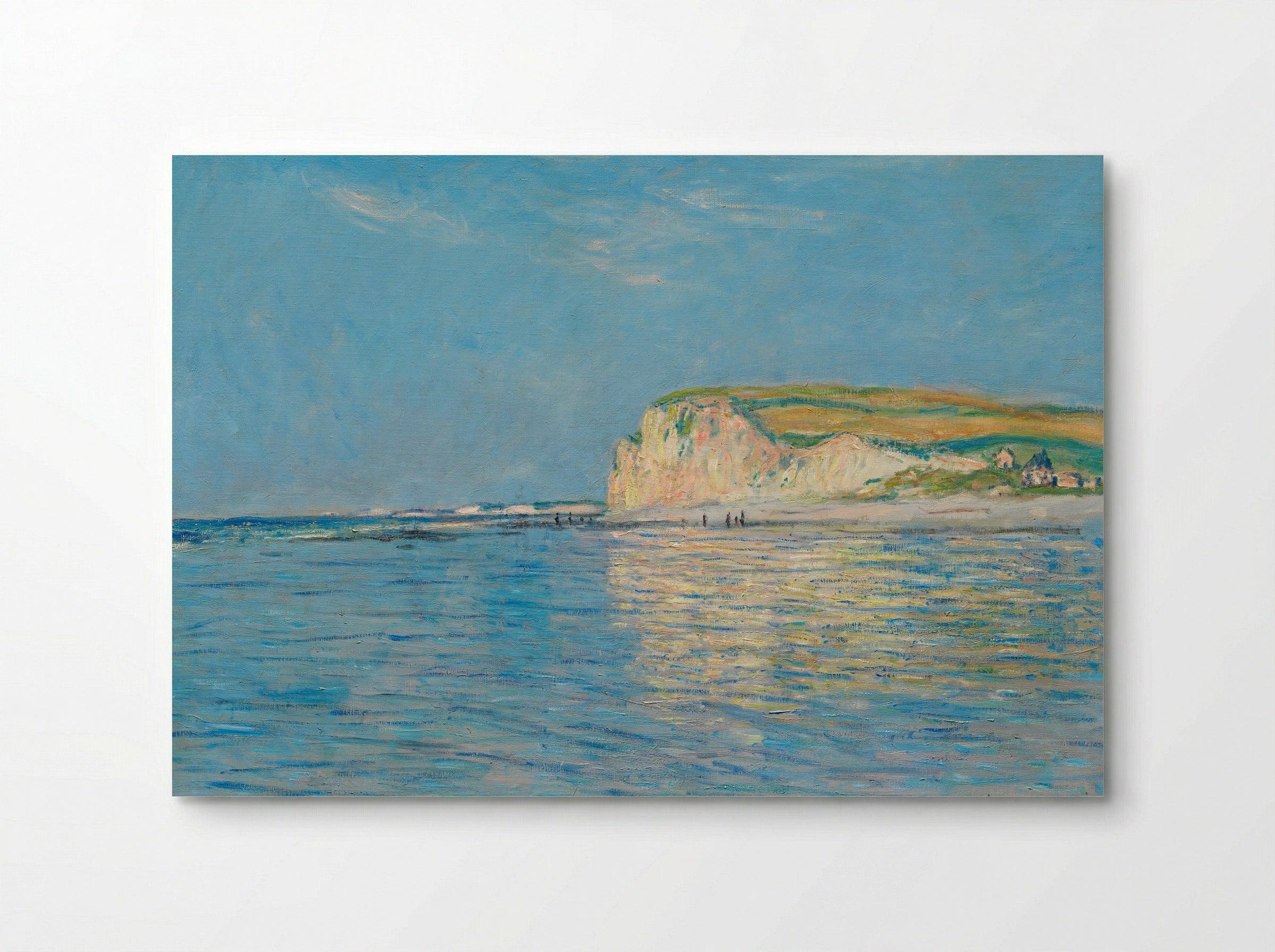 Low Tide at Pourville, near Dieppe - Claude Monet - Poster