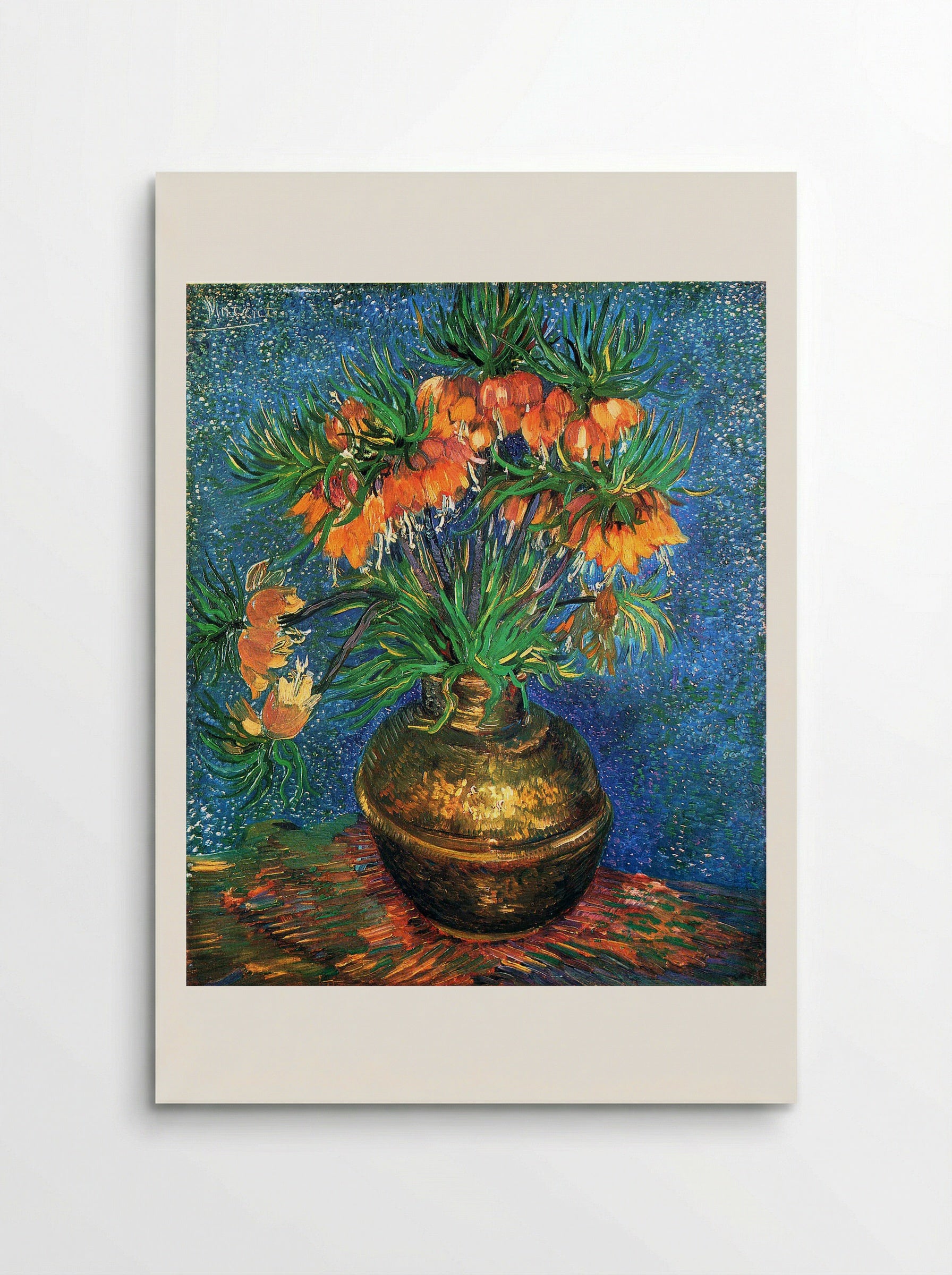 Fritillaries in a Copper Vase - Vincent van Gogh - Poster