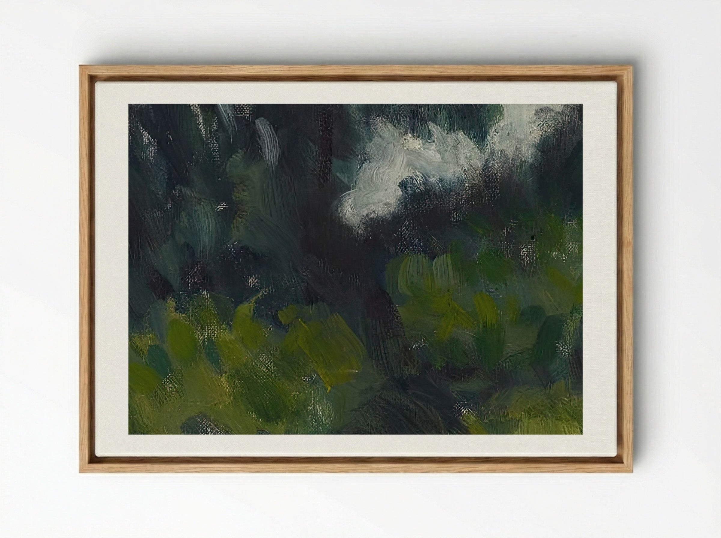 Lumpeita - Alfred William Finch - Framed Canvas Wood