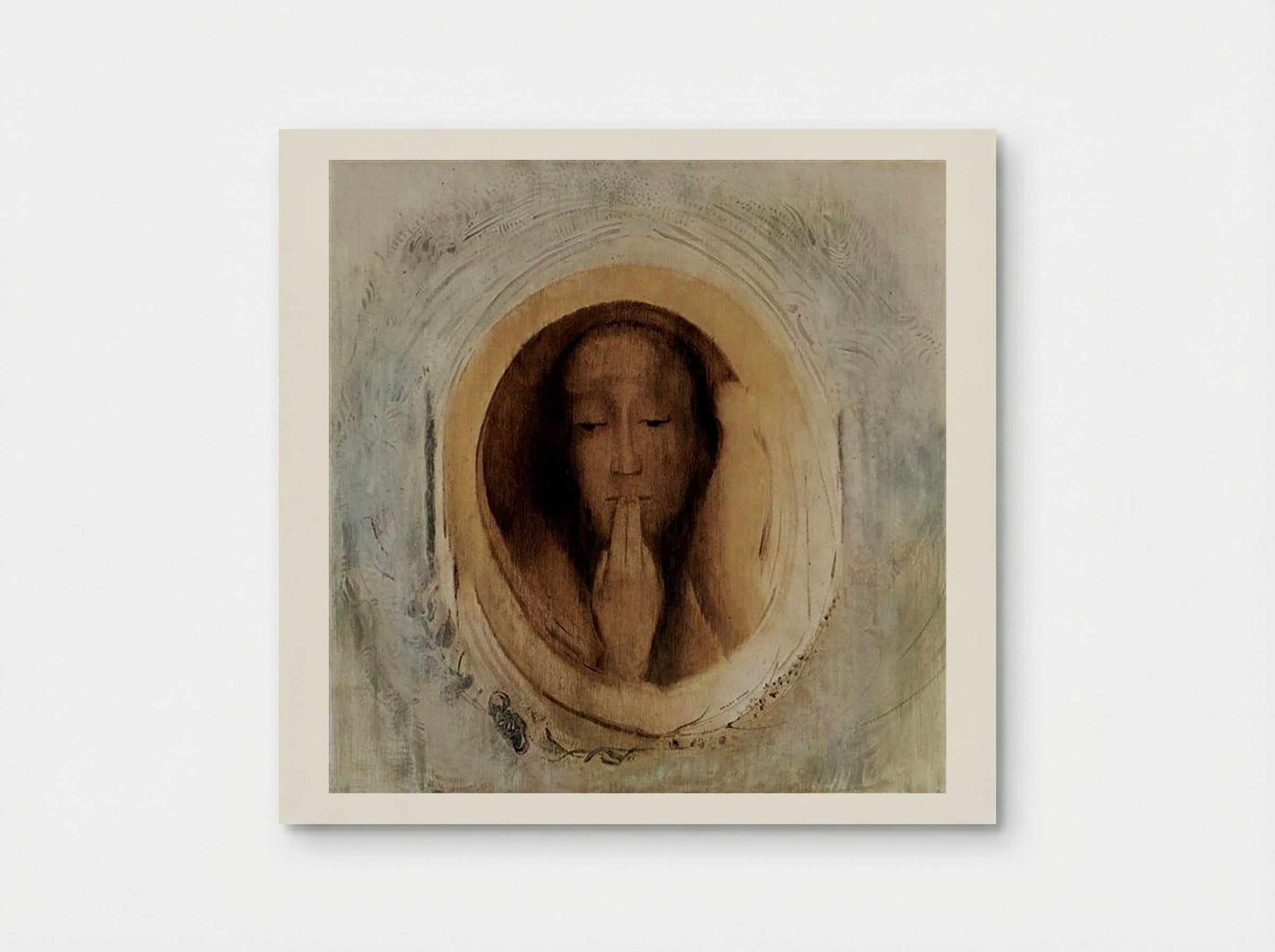 Silence - Odilon Redon - Poster