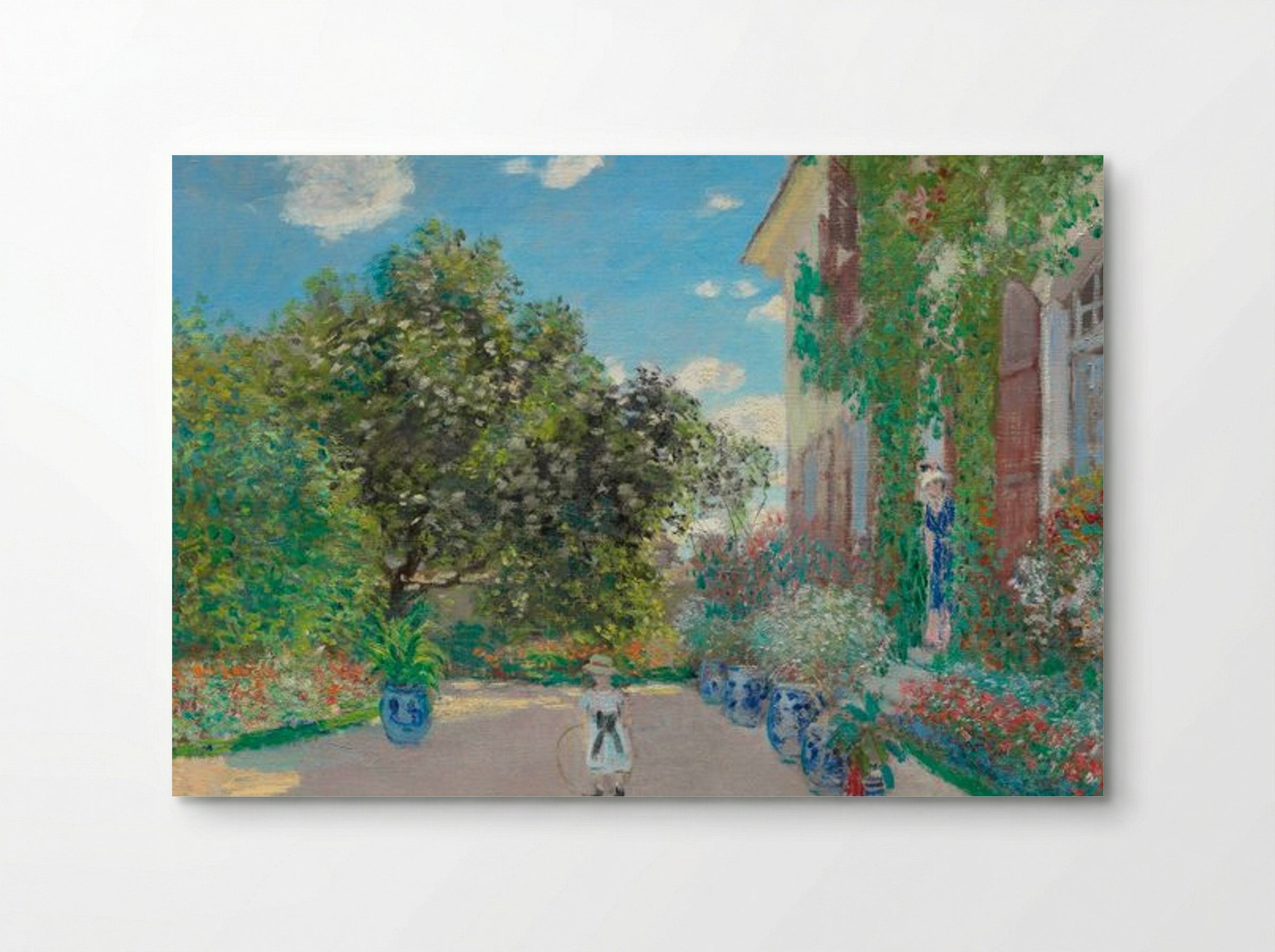 The Artist's House at Argenteuil - Claude Monet - Poster