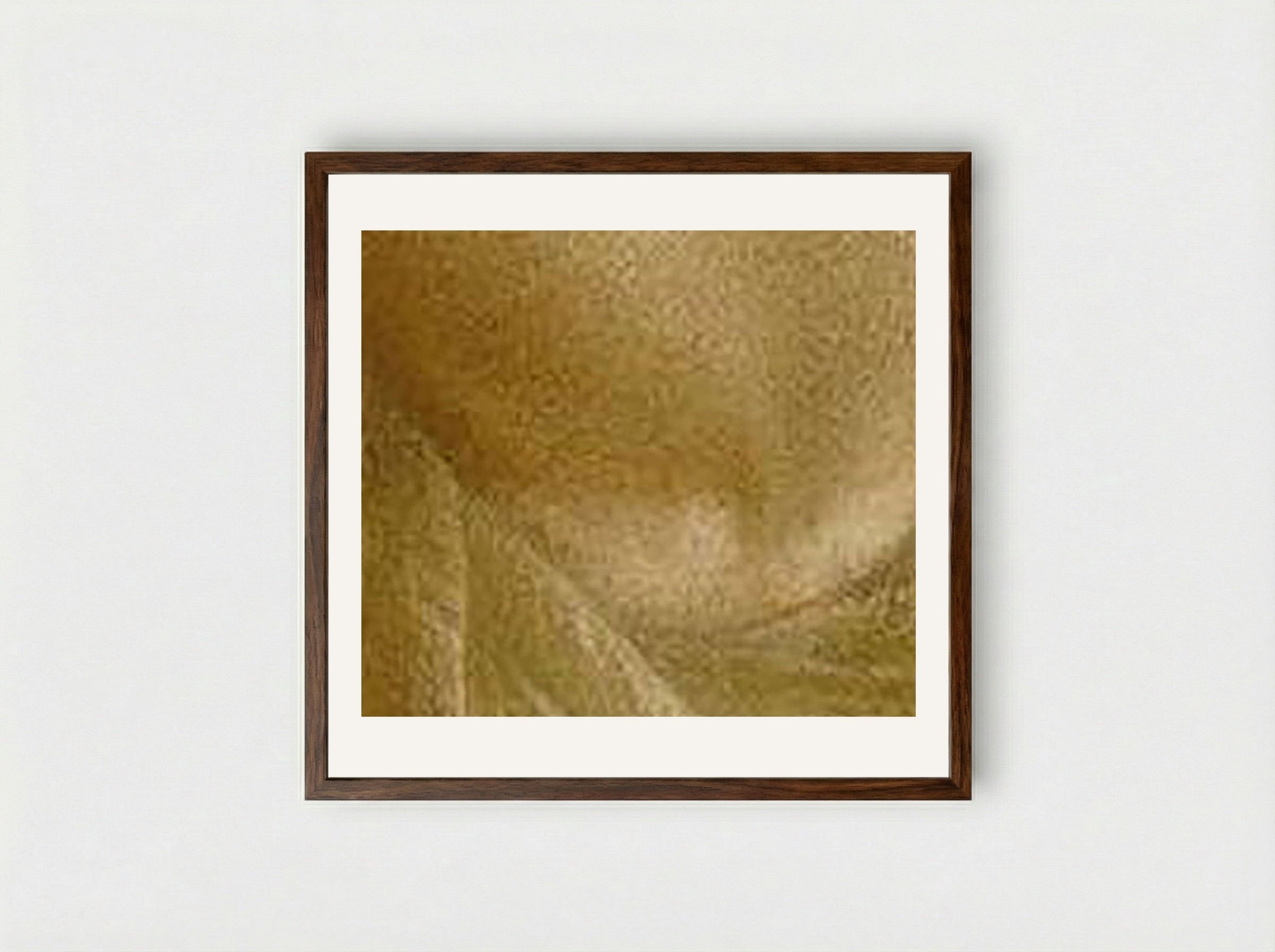 Study for 'The Blessed Damozel' - Dante Gabriel Rossetti - Framed Print Dark Wood