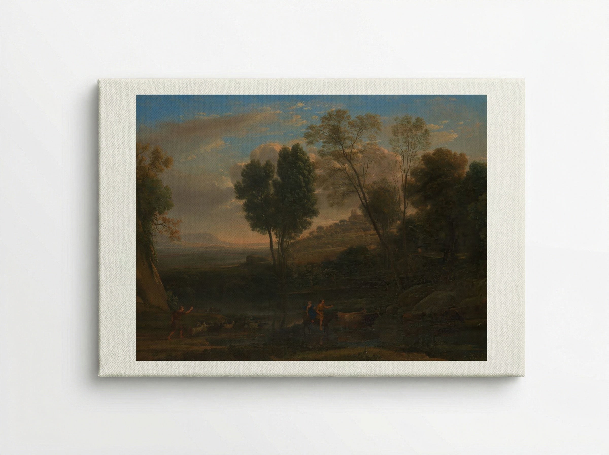 Sunrise - Claude Lorrain - Canvas