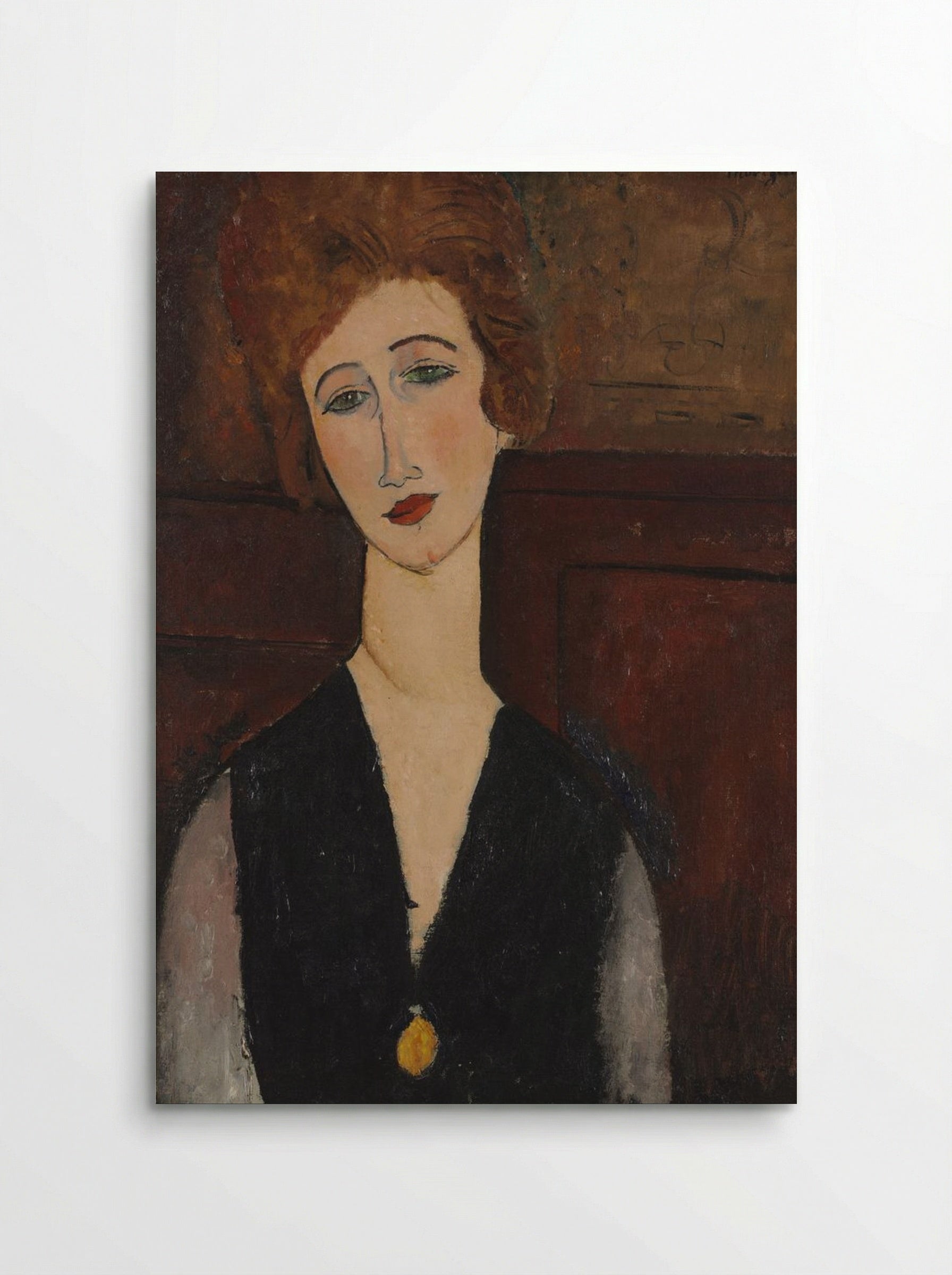 Portrait of a Woman - Amedeo Modigliani - Poster