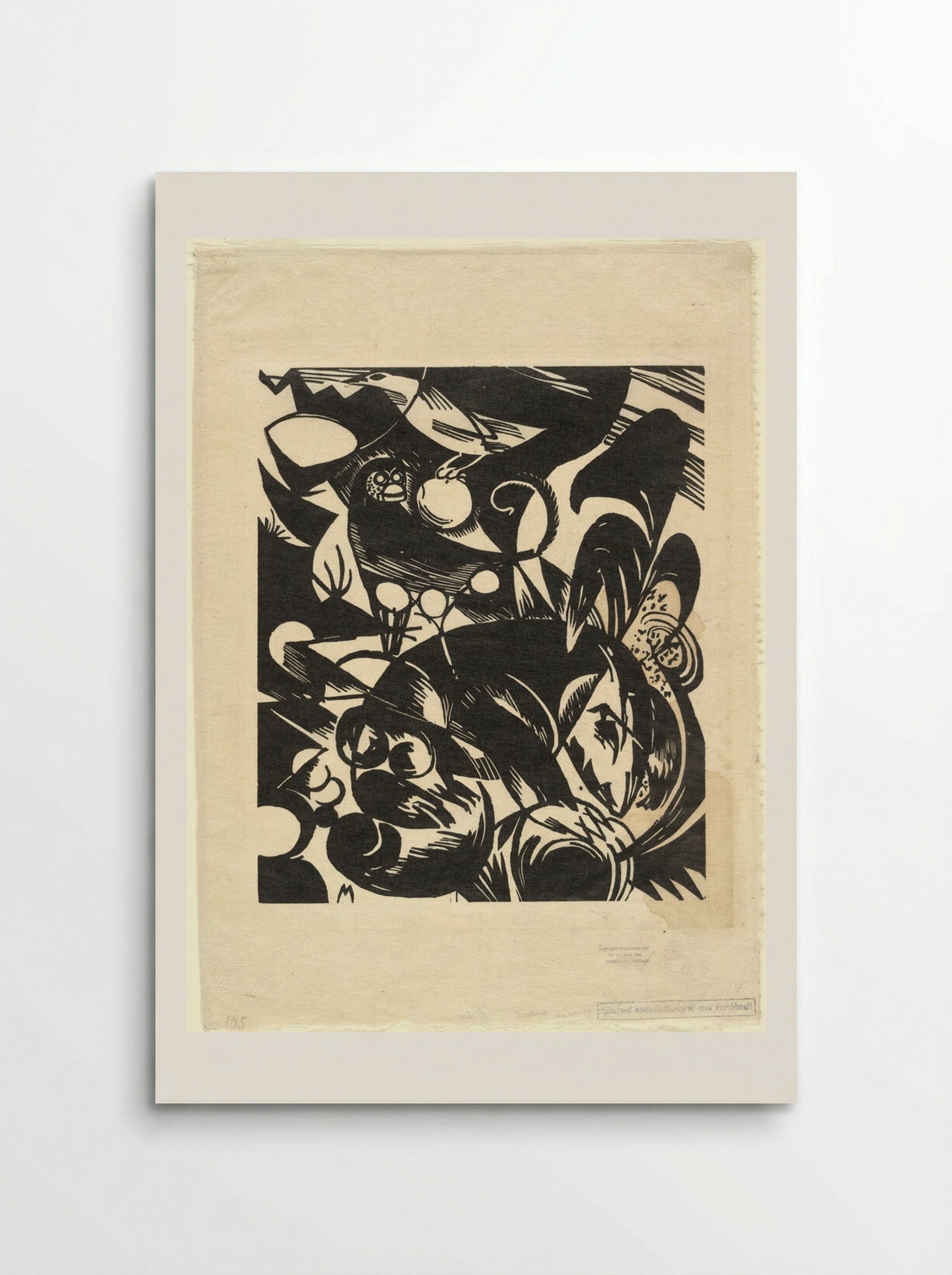 Genesis I - Franz Marc - Poster